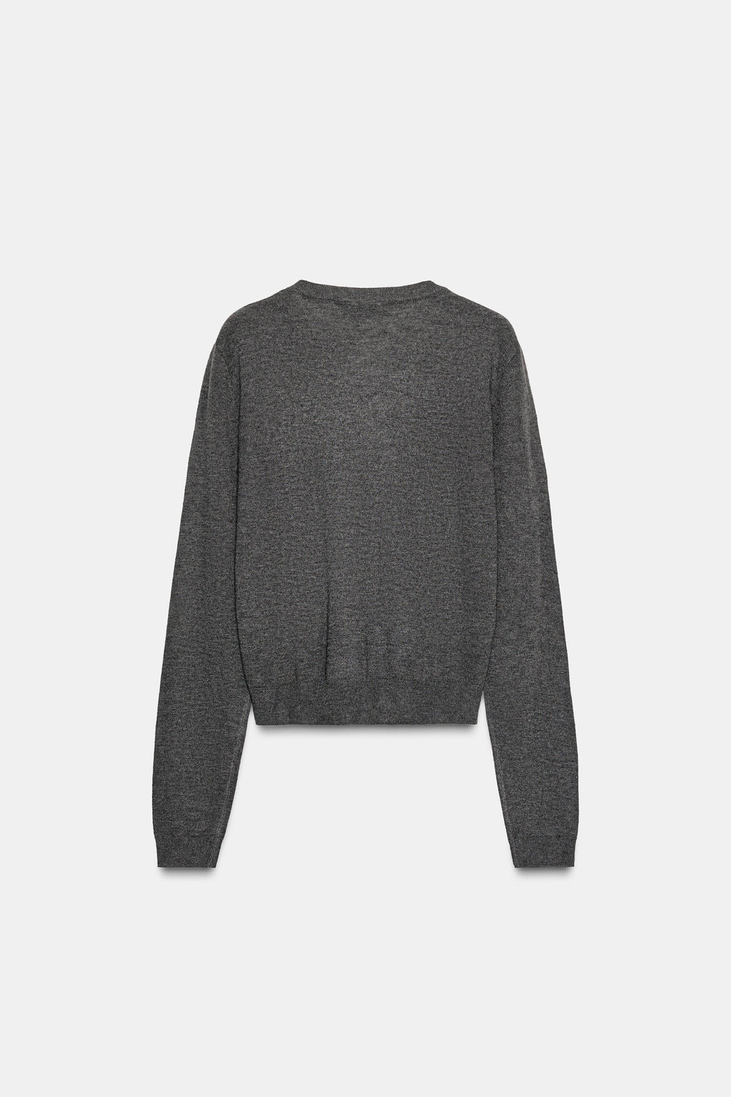WOOL V-NECK SWEATER - Zara фото 6