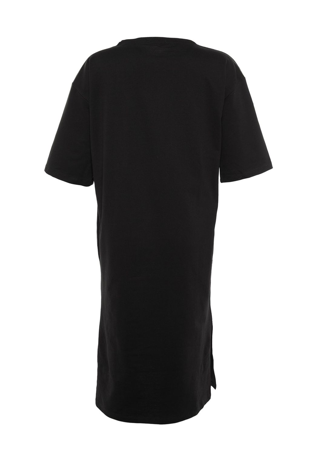 Mor Nak?sl? Relaxed/Rahat Kesim Bisiklet Yaka Midi Orme Elbise TWOSS21EL0175 - Trendyolmilla фото 12