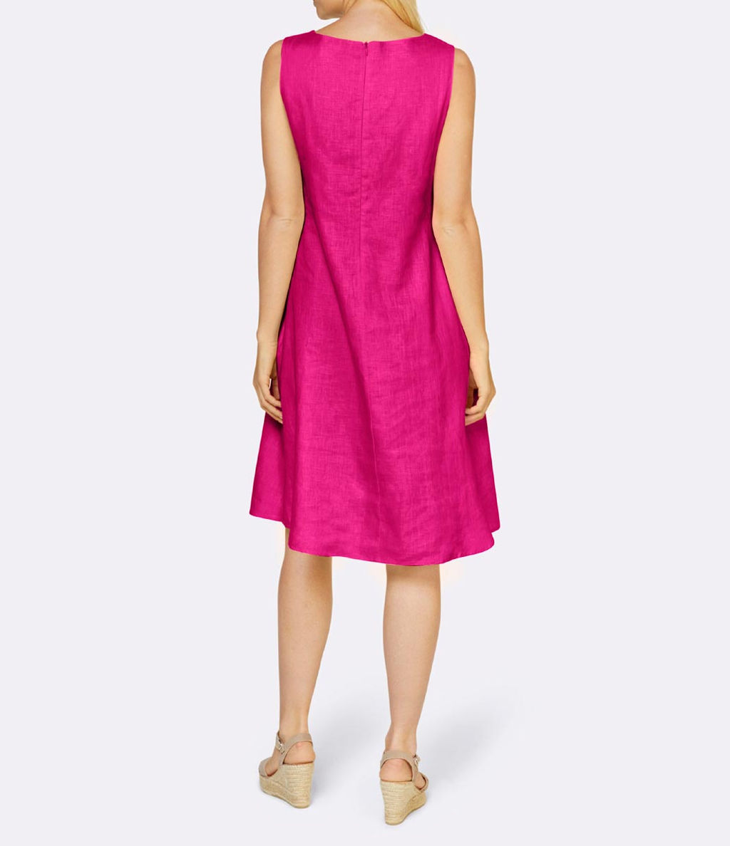 Платье, ярко-розовое - Linea tesini фото 4