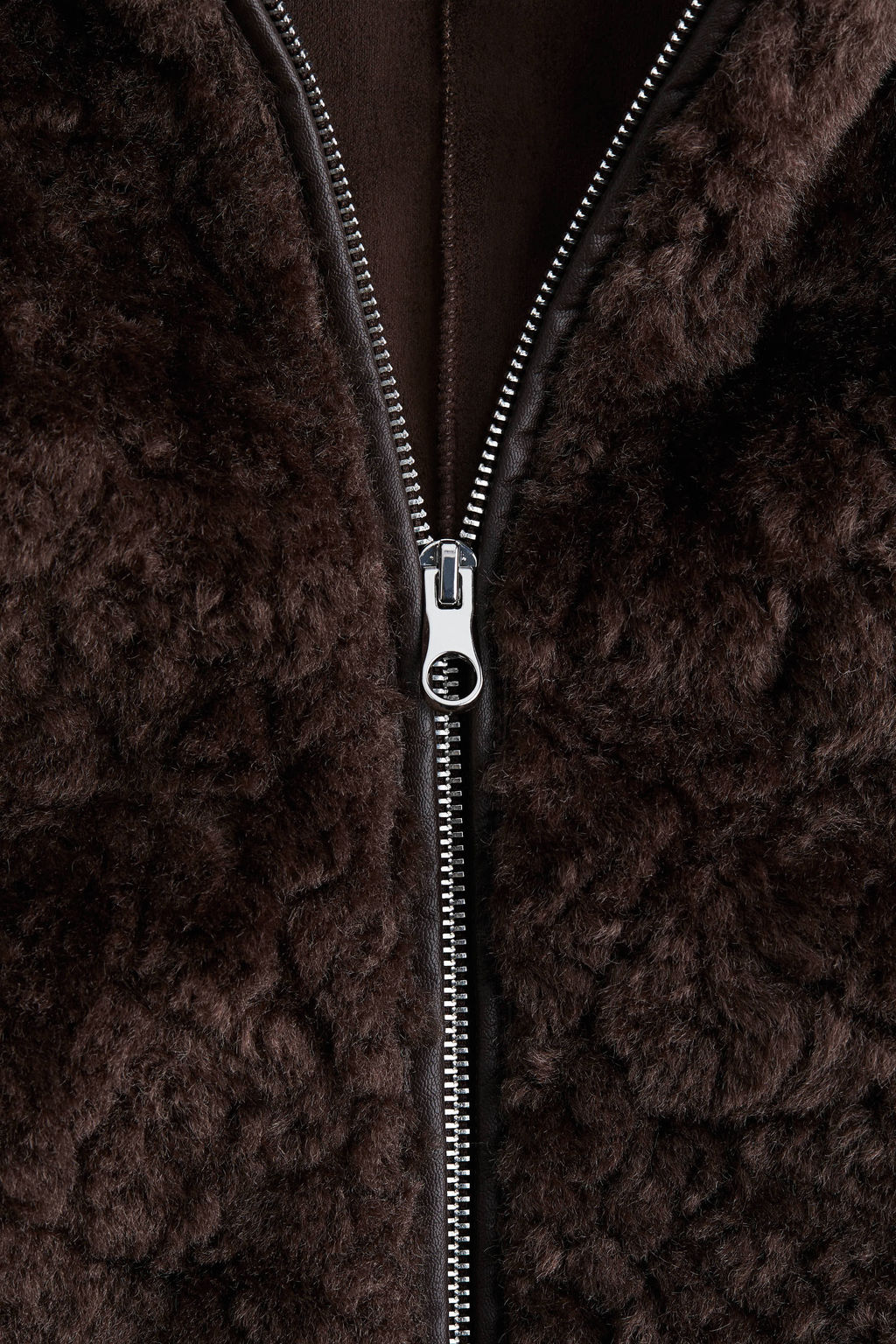 Chaqueta de borreguito con capucha - H&m фото 4