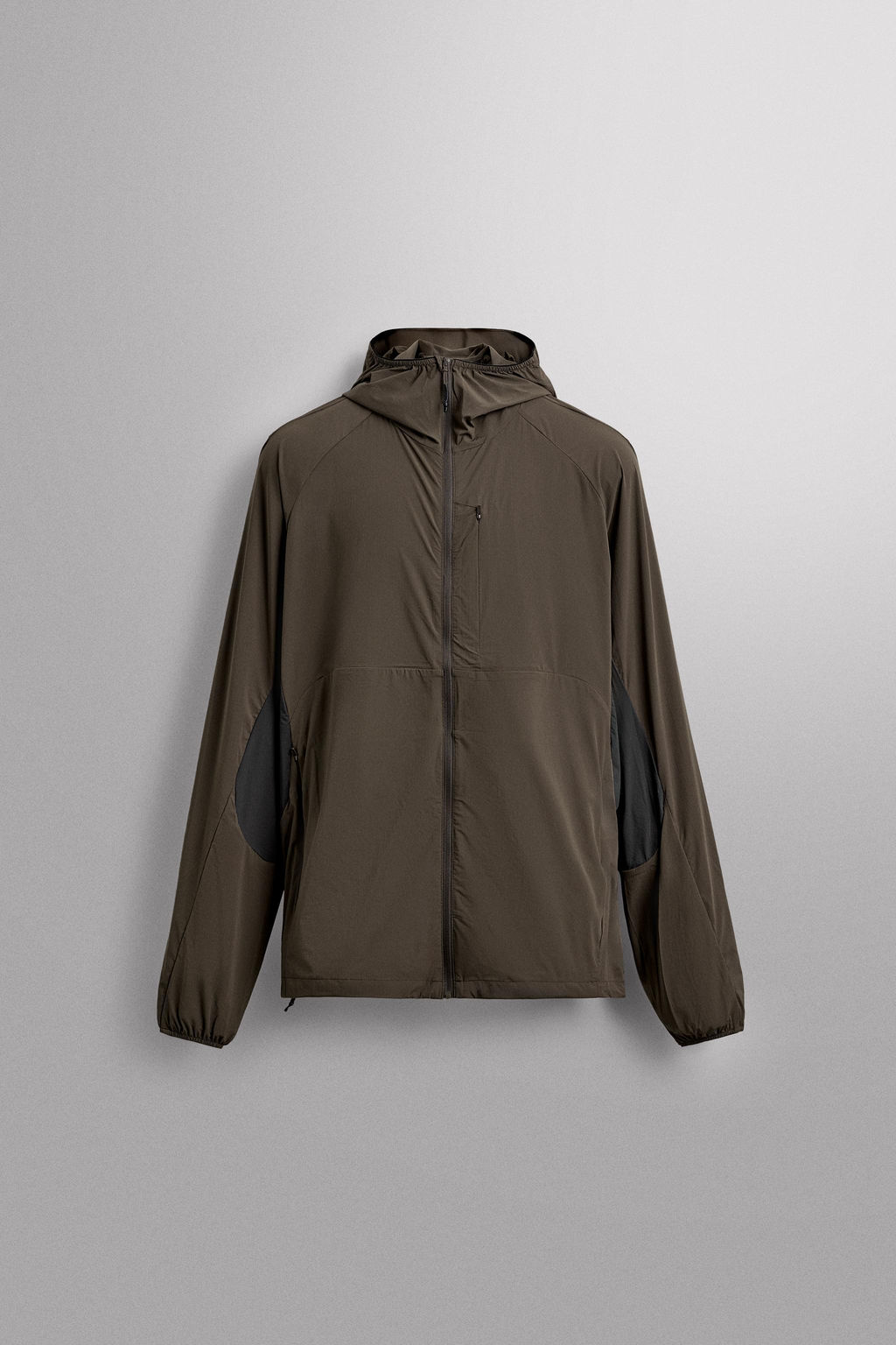 LIGHTWEIGHT COLOUR BLOCK TECHNICAL JACKET