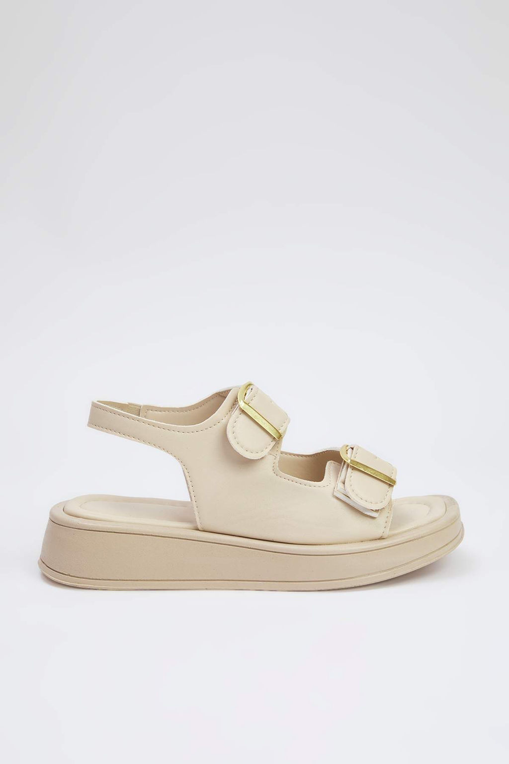 Trendyol Shoes Siyah Cift Tokal? Kad?n Kal?n Taban Sandalet 
TAKAW25SD00000 - Trendyolmilla фото 39