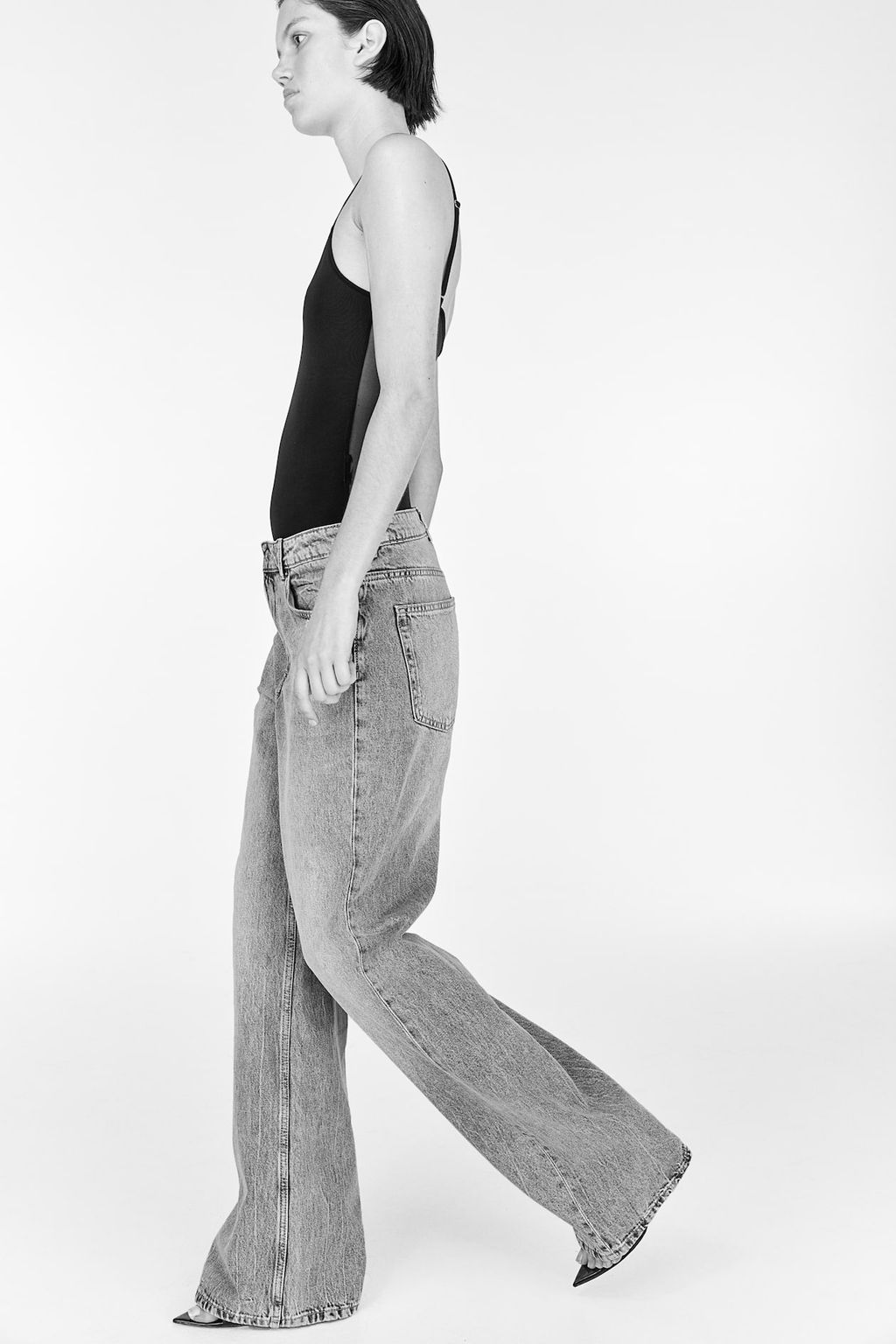 Wide High Jeans - H&m фото 15