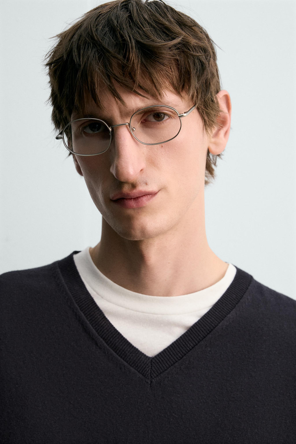 JERSEY LIGERO ALGOD?N - LINO LIMITED EDITION / Marino - Zara фото 6