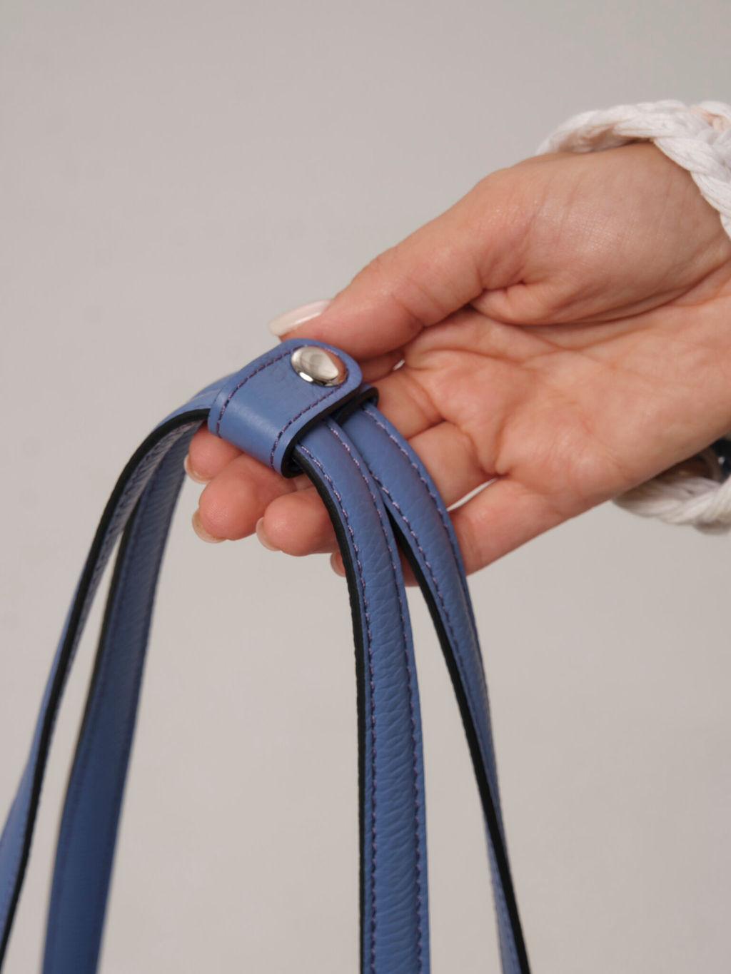 Сумка женская багет Deboro 31129 сиреневый закат