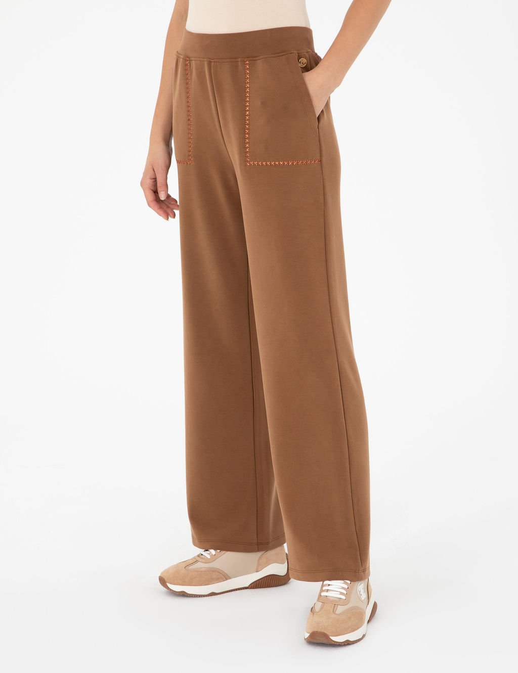 Kahverengi Loose Fit E_ofman Alt_ - Pierre cardin фото 2