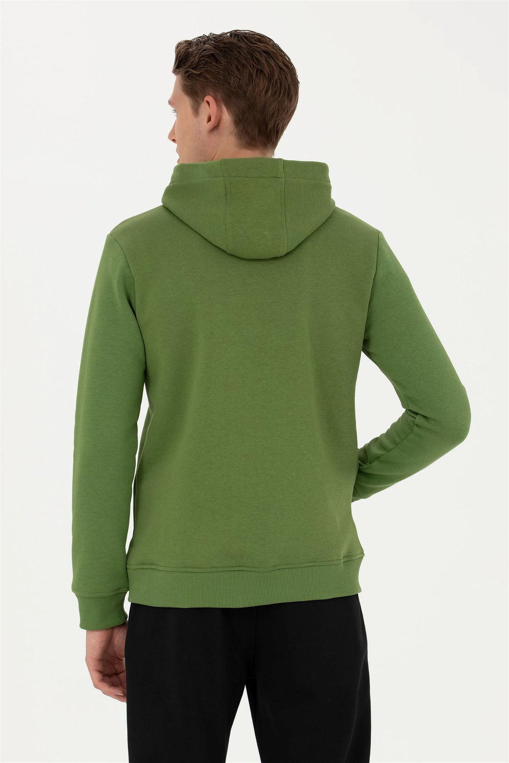 Мужской зеленый свитшот - U.s. polo assn фото 12