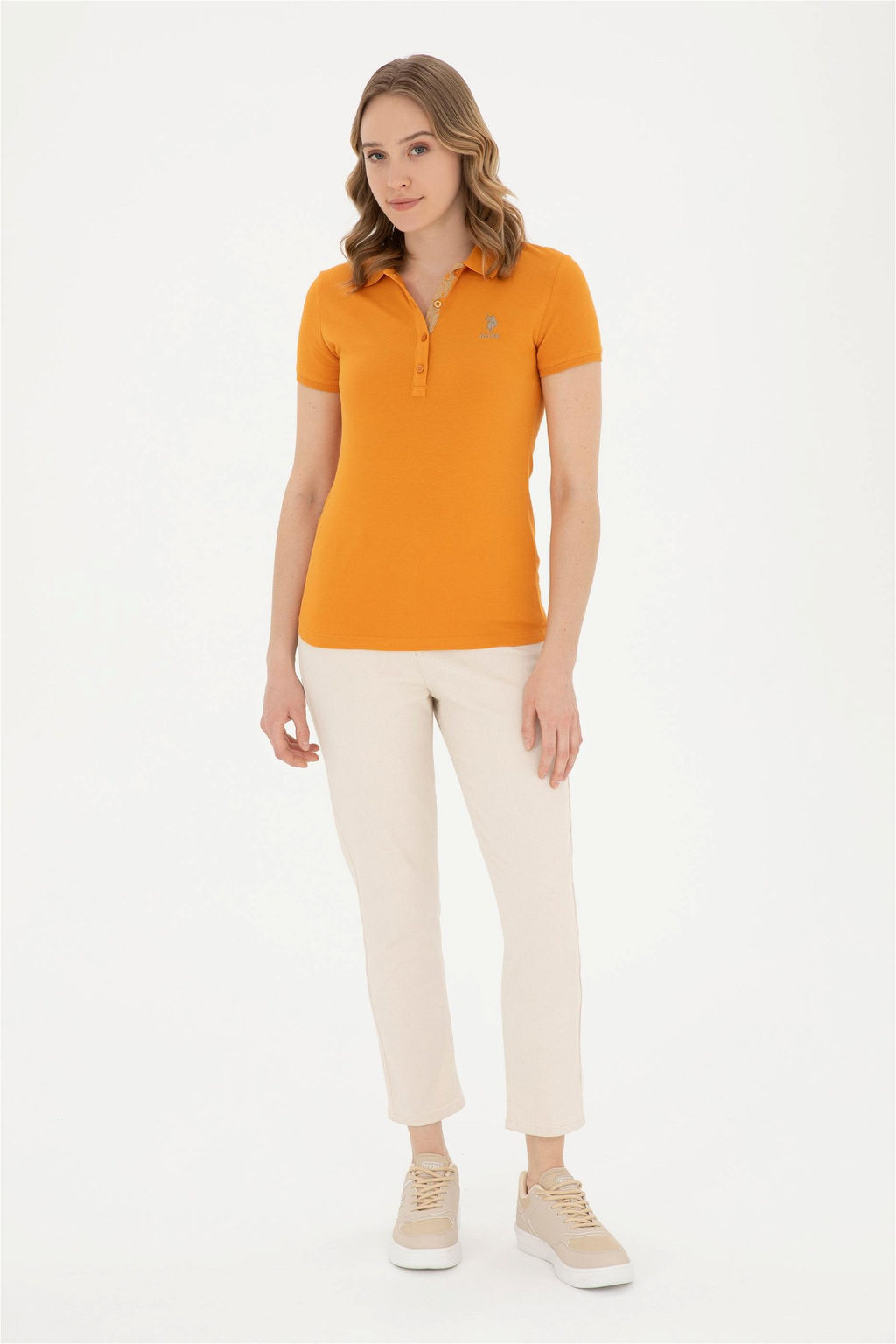 Kad_n Kiremit Basic Polo Yaka Ti__rt - U.s. polo assn фото 4