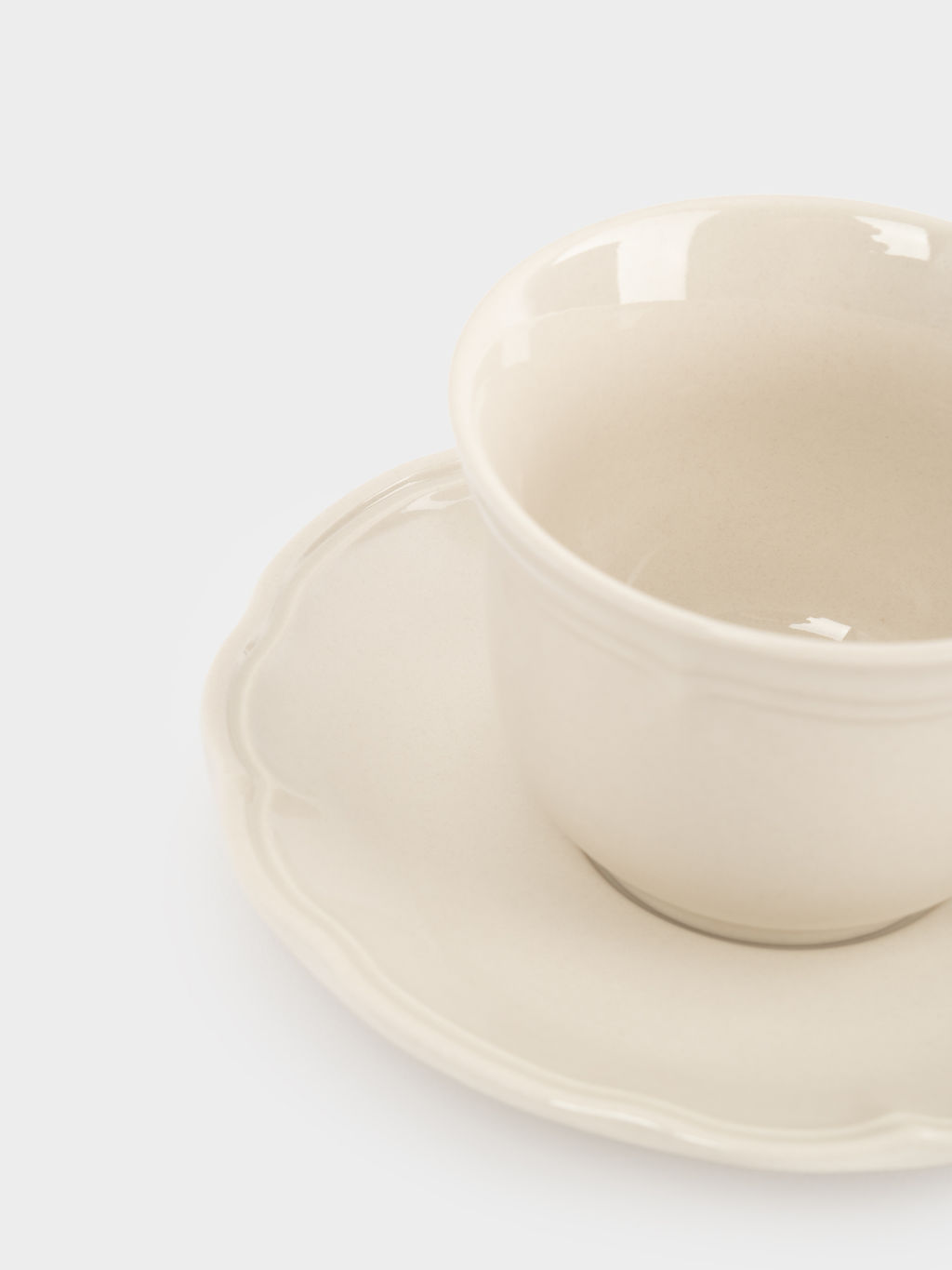 Пара чайная, 1 перс, 2 пр, 230 мл, фарфор P, молочная, Rustic - Anna lafarg фото 5