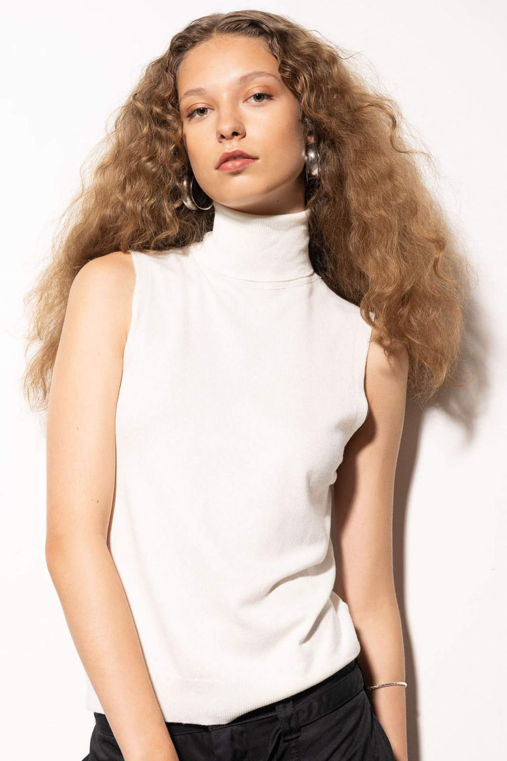 Siyah Regular Fit Bal?kc? Yaka Kolsuz Basic Duz Triko Kazak - Defacto фото 2