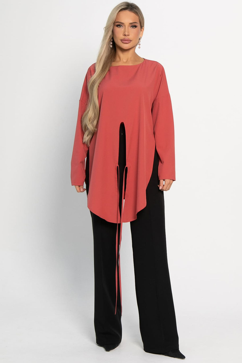 Блуза Леа (коралл) Б14953-5М