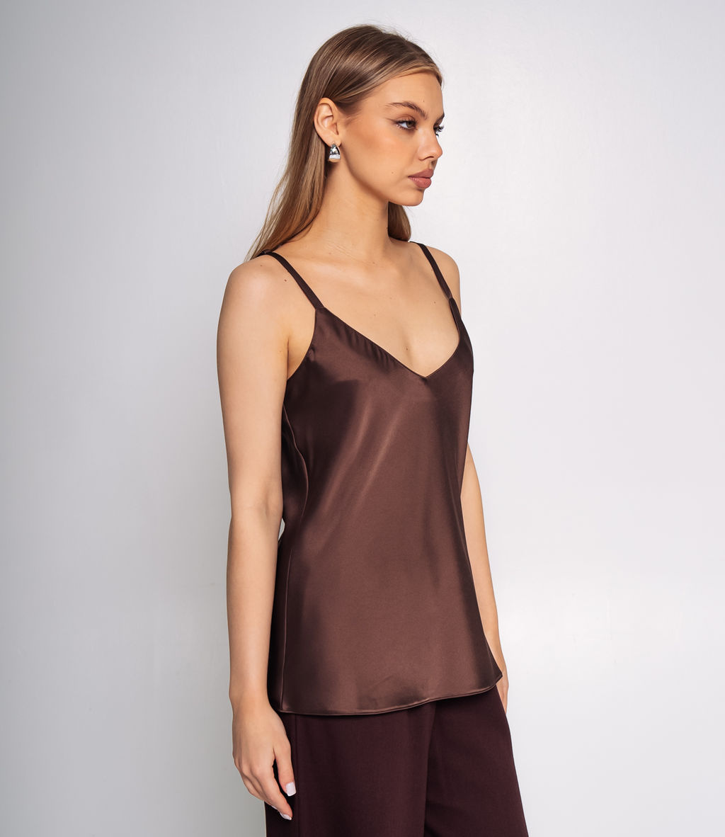 Топ #ОКТ025001, шоколадный - Dommod фото 2