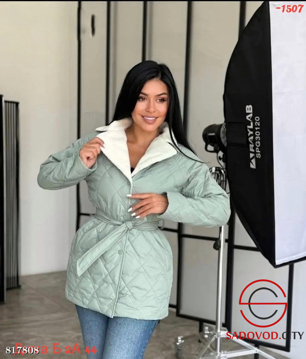 Куртка женская с поясом в комплекте - Bruno фото 2