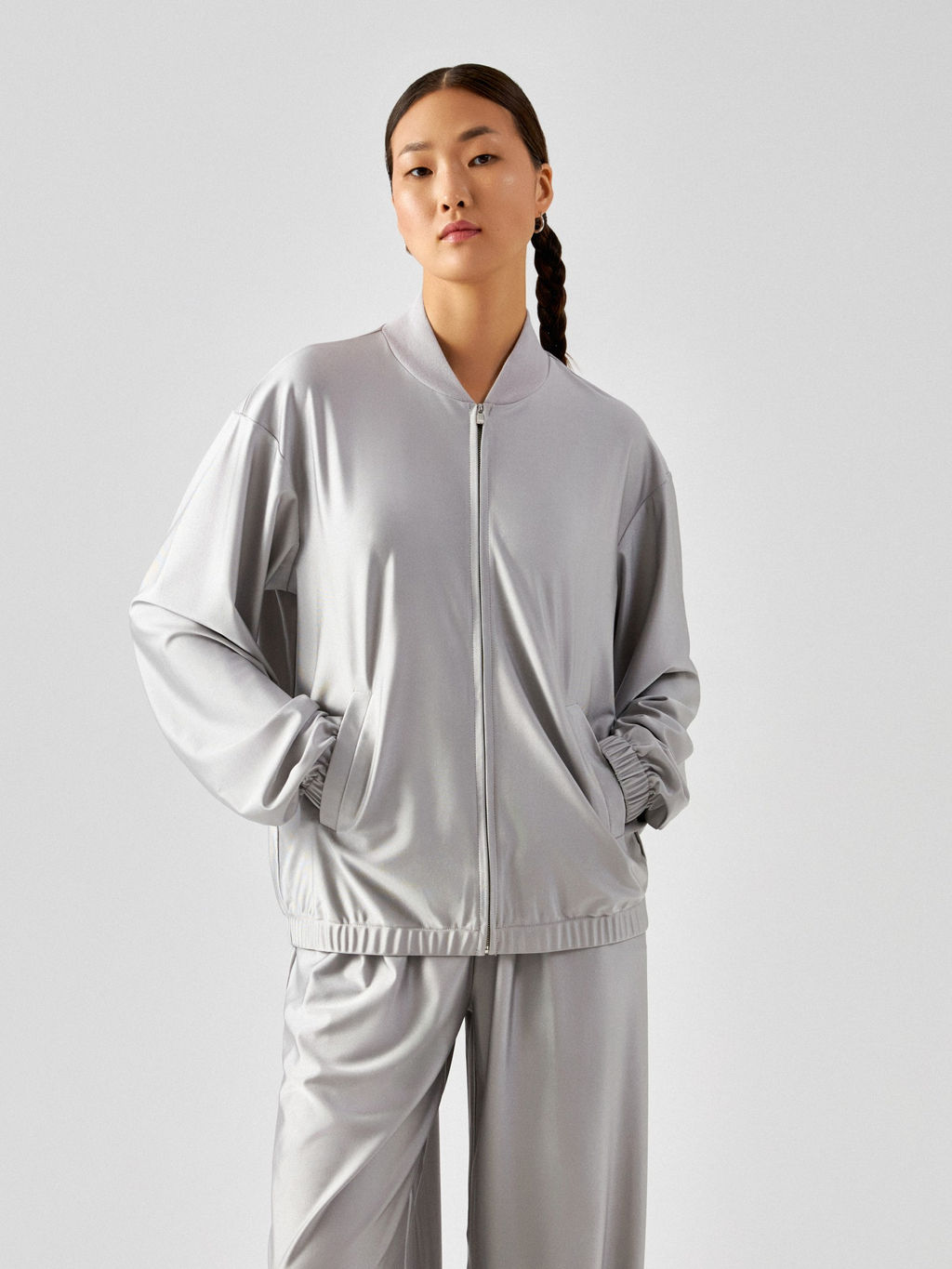 10201000005 Куртка жен. Diana серый - Concept club фото 3