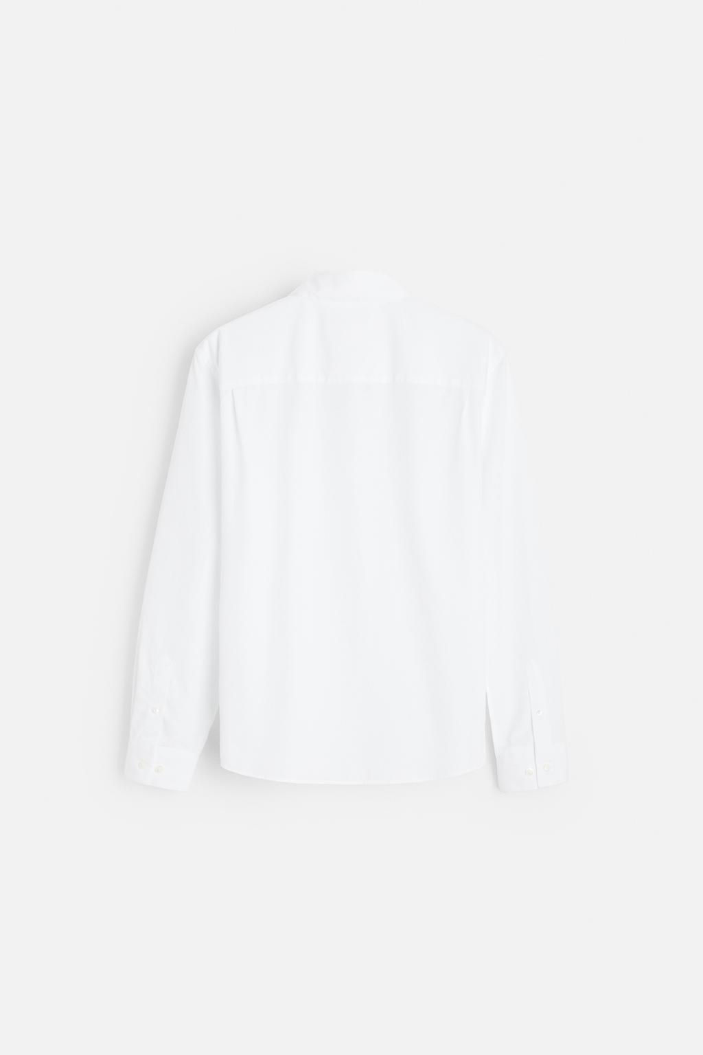 COTTON POPLIN SHIRT - Zara фото 15
