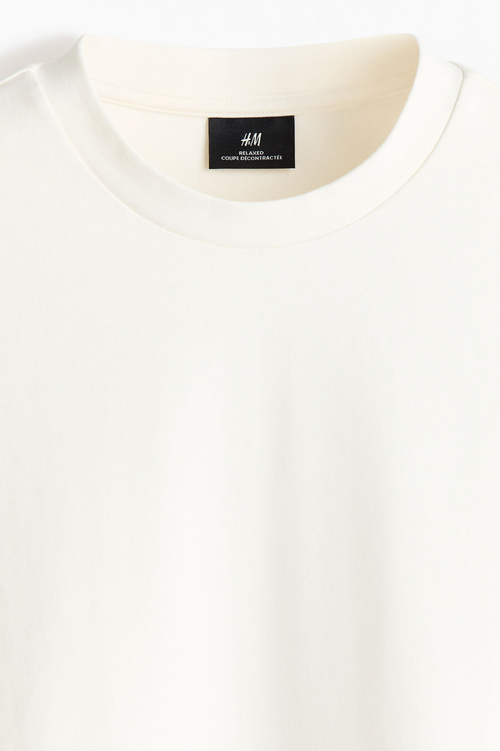 Camiseta interlock Loose Fit - H&m фото 6