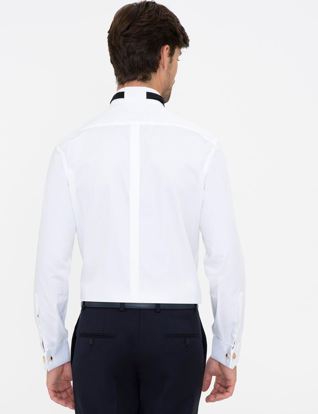 Beyaz Slim Fit Smokin G_mlek