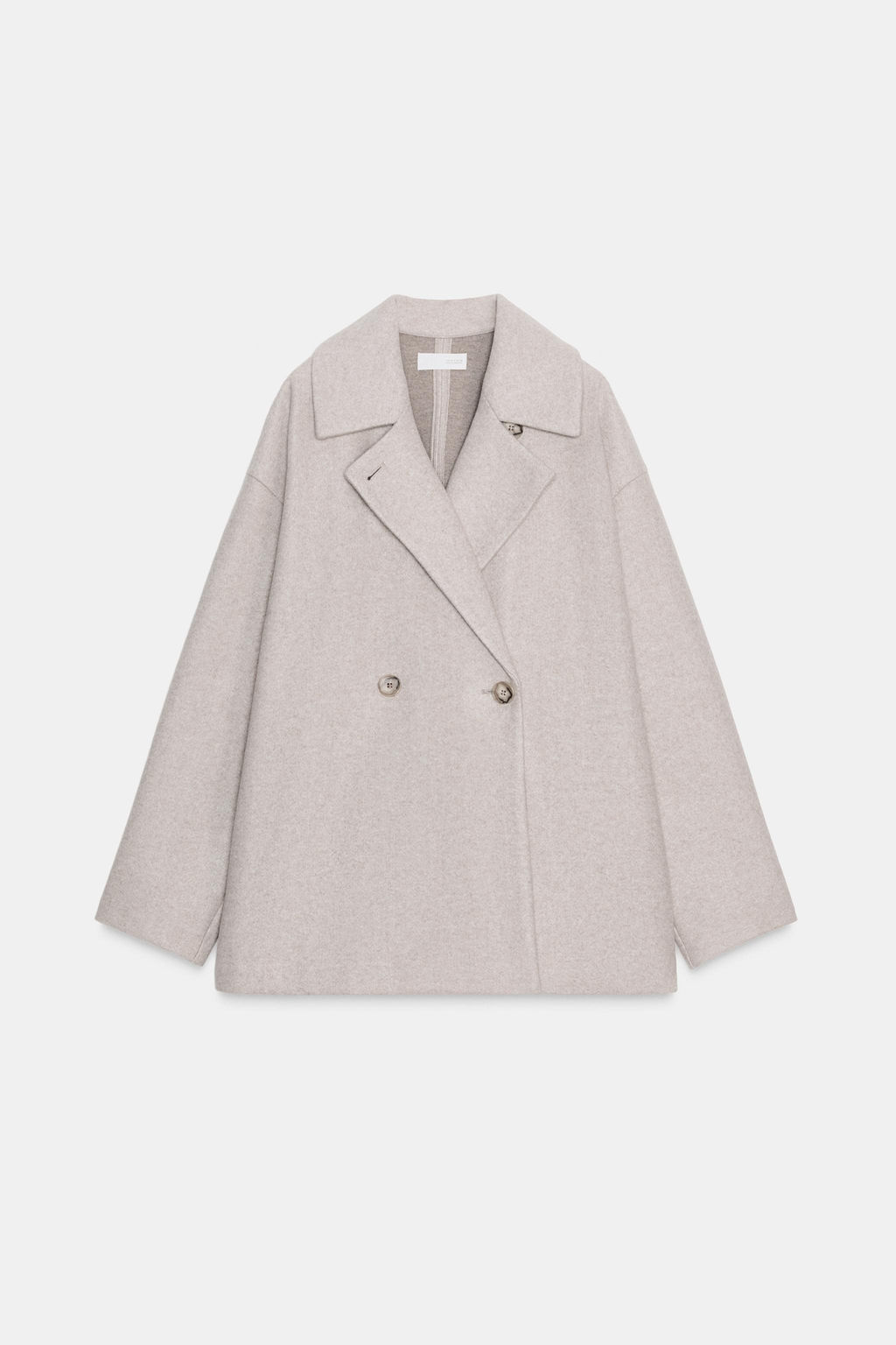 SOFT DOUBLE-BREASTED COAT - Zara фото 7