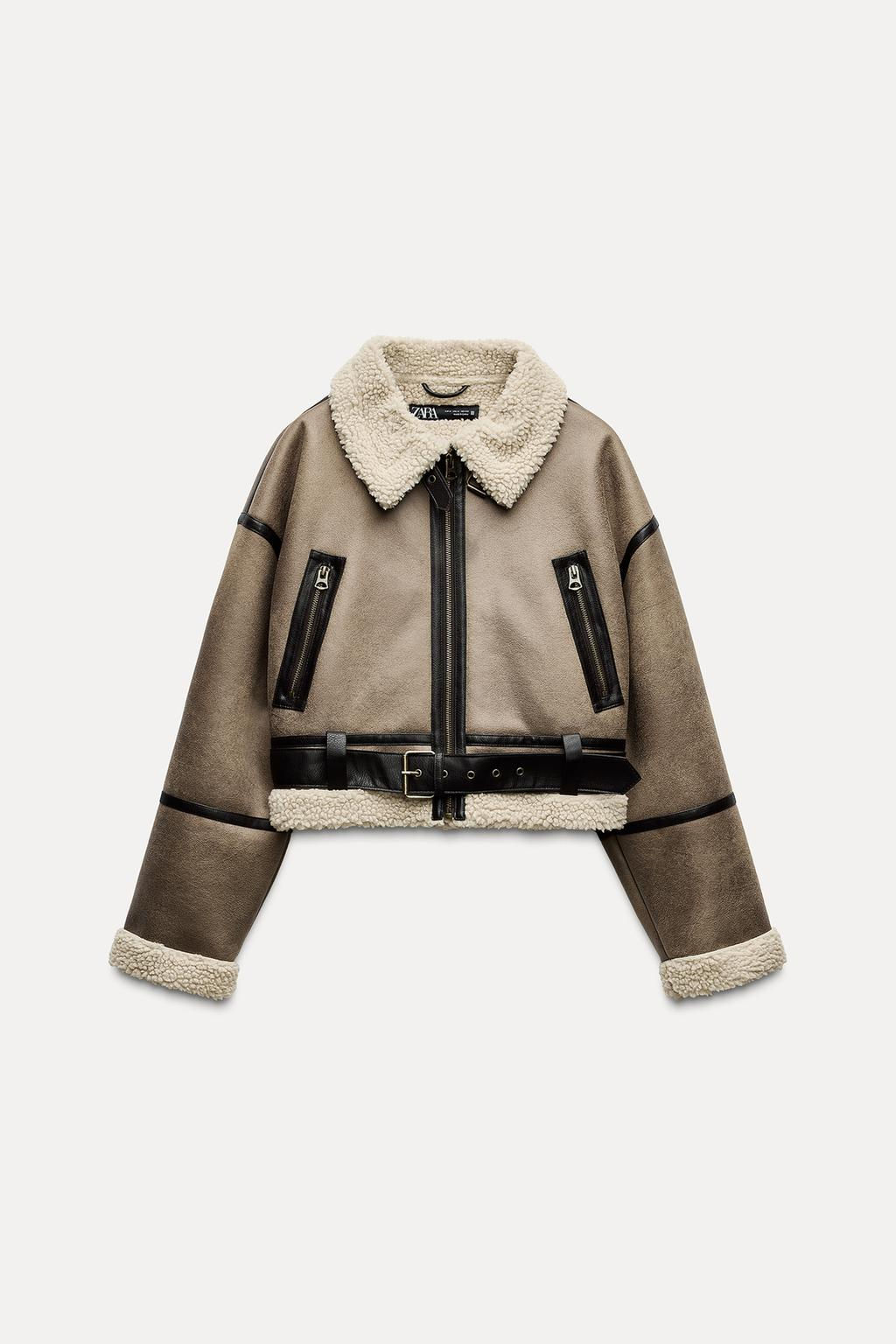 DOUBLE-FACED SHORT JACKET - Zara фото 3