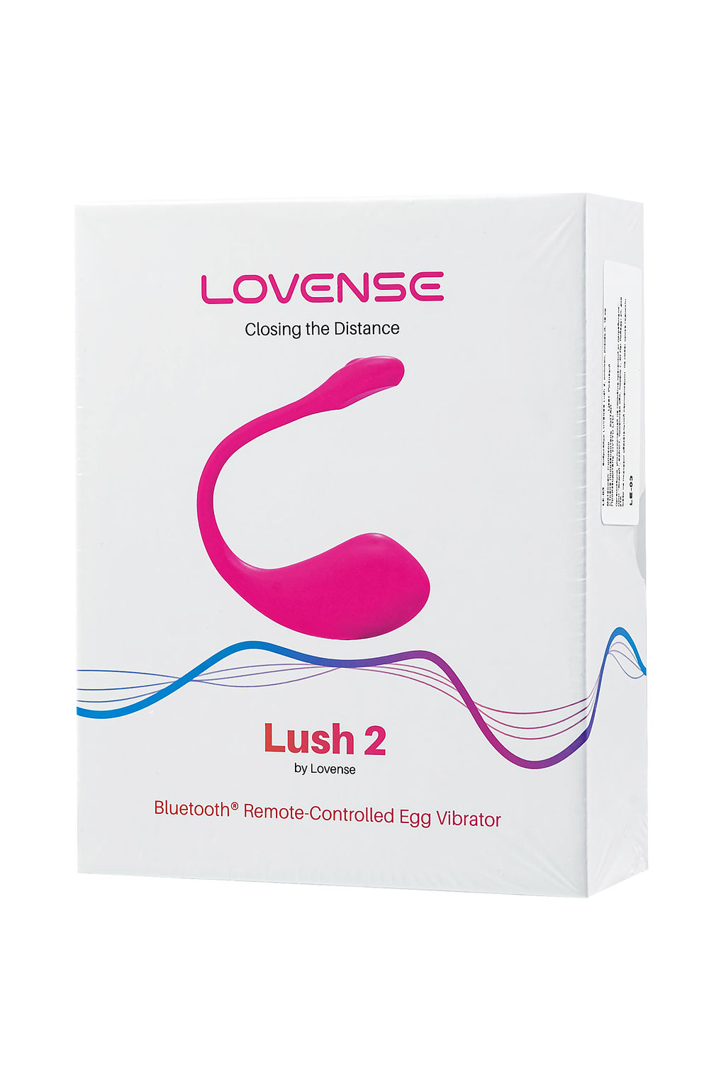 Виброяйцо LOVENSE Lush 2, силикон, розовый, 18 см