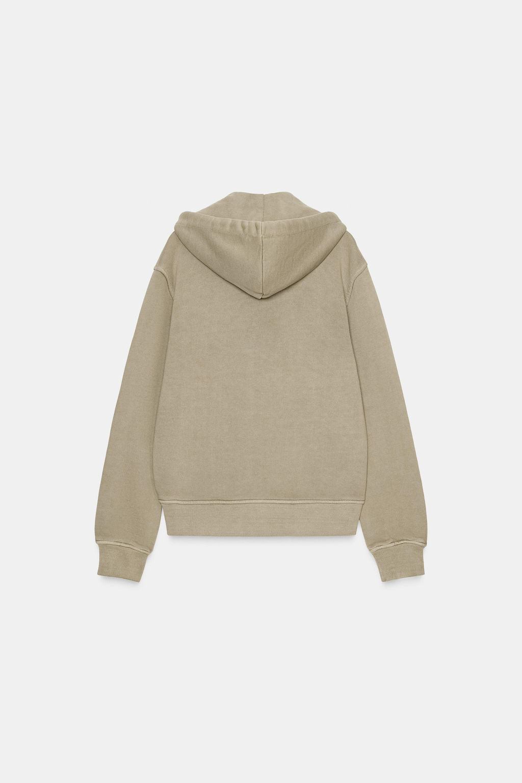 FADED-EFFECT HOODIE - Zara фото 7