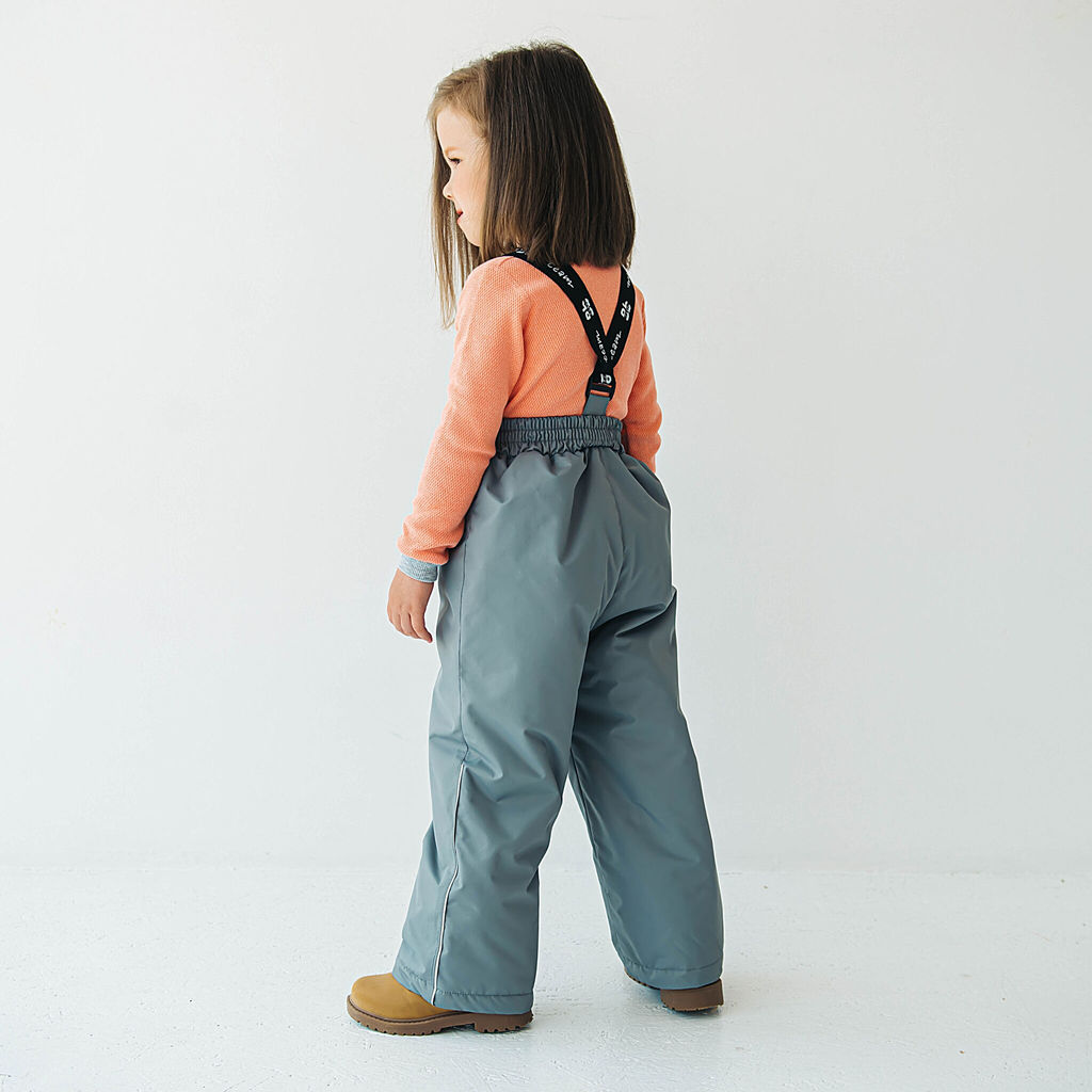 Полукомбинезон зимний мембранный Пепел - Bungly фото 7