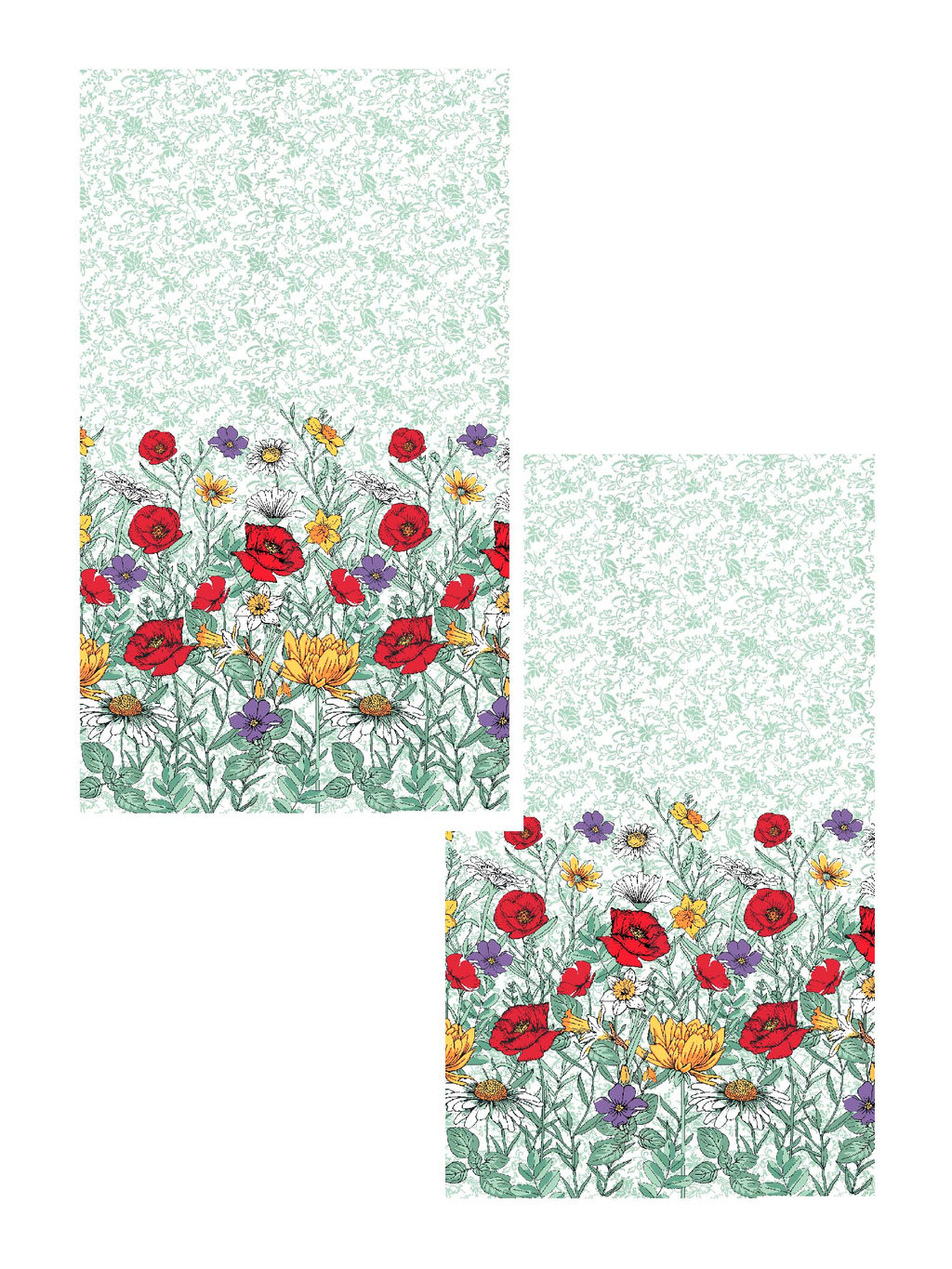 Набор полотенец 70х40 2шт Мир вкуса тк.полот. 21097-1/70х40 - Шуйские ситцы фото 2