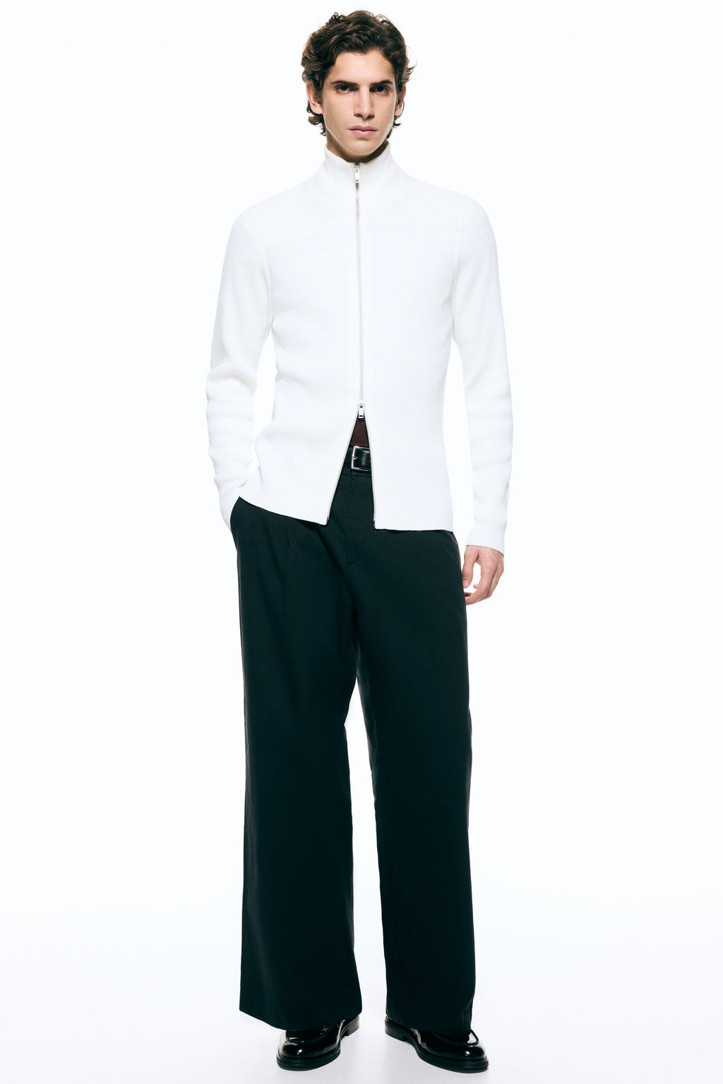 C?rdigan en punto de canal? Slim Fit - H&m фото 7