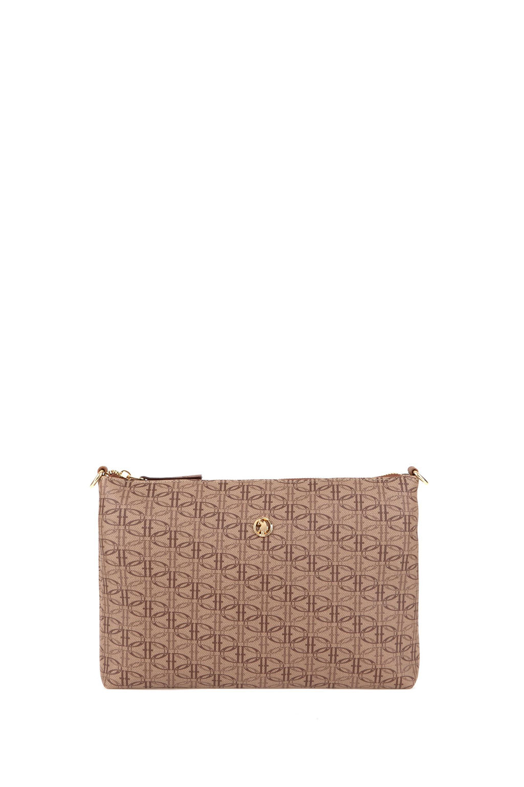 Женская светло-коричневая сумка через плечо Неожиданная скидка в корзине - U.s. polo assn фото 3