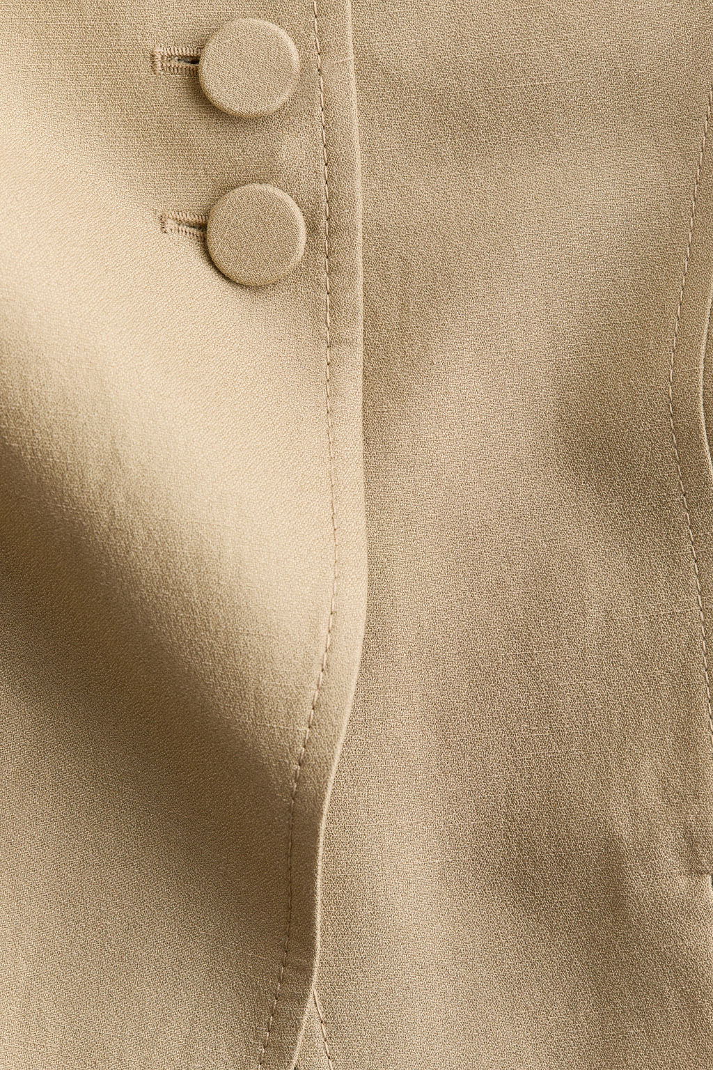 Blazer reloj de arena en mezcla de lino - H&m фото 5