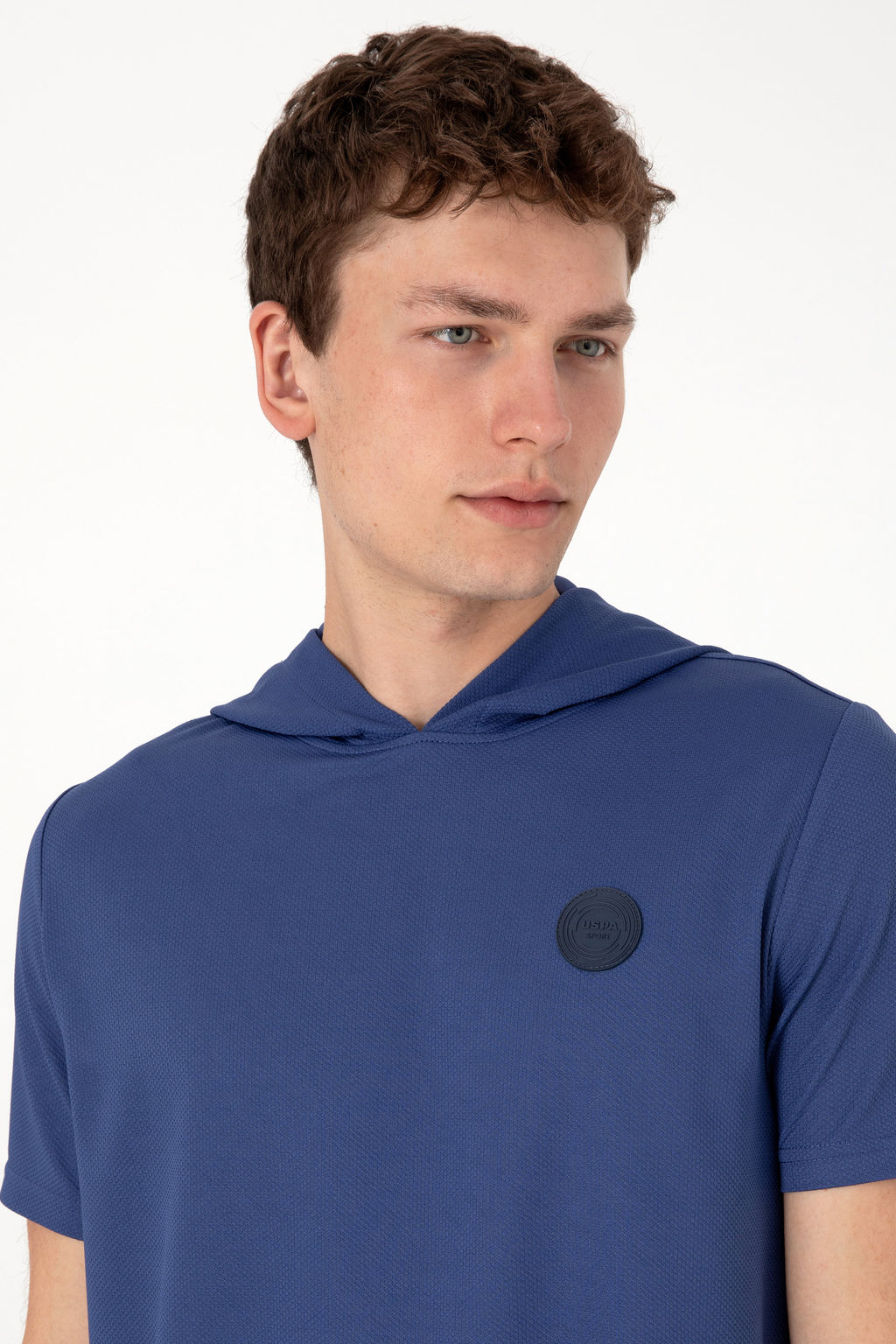 Erkek Regular Fit Bisiklet Yaka A__k Lacivert Ti__rt Sepette S_rpriz _ndirim - U.s. polo assn фото 9
