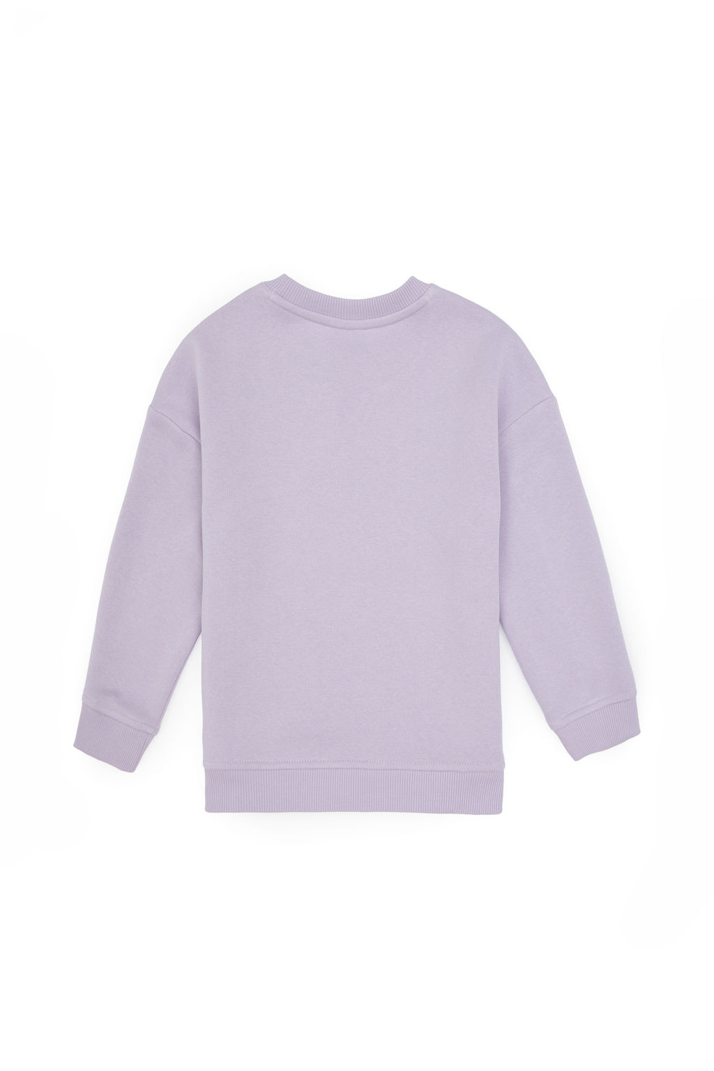 K_z _ocuk Lila _ardonlu Bisiklet Yaka Basic Sweatshirt Sepette S_rpriz _ndirim - U.s. polo assn фото 11