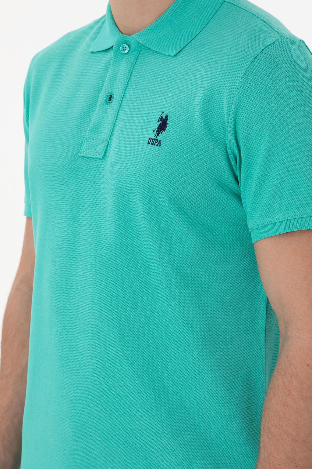 Erkek Slim Fit Polo Yaka Mint Basic Ti__rt Sepette S_rpriz _ndirim - U.s. polo assn фото 7