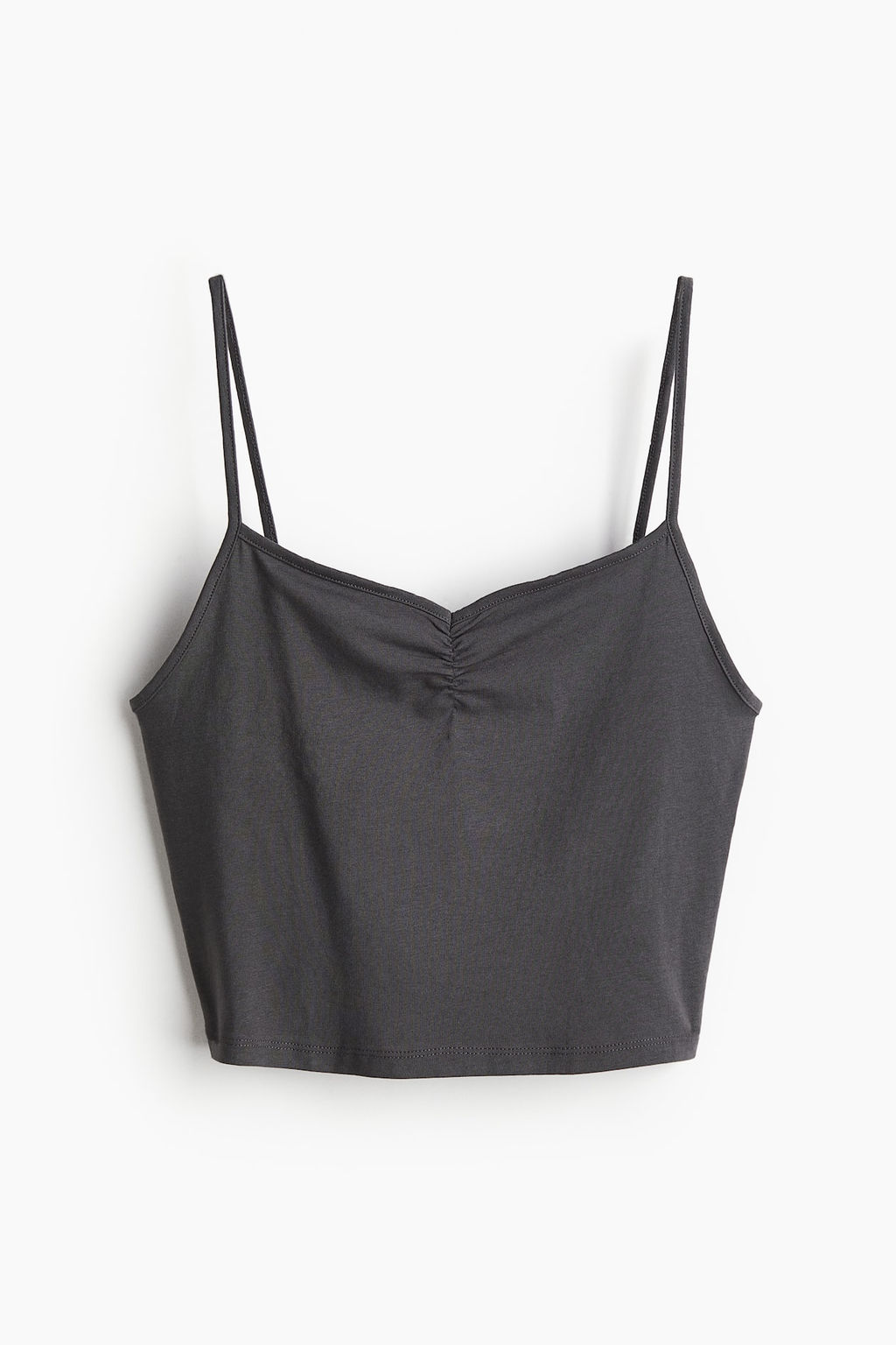 Top cropped de tirantes - H&m фото 4