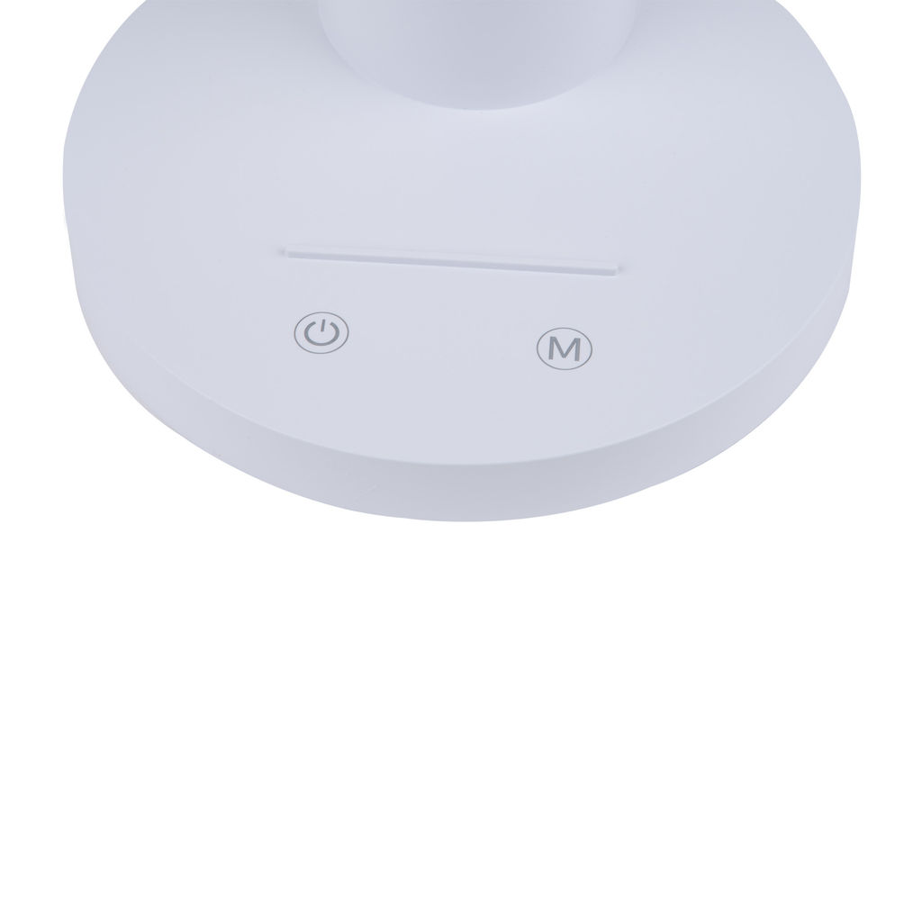 ULM-D603 10W/3000-6000K/DIM WHITE Светильник настольный светодиодный с подставкой под канцелярские принадлежности. Сенсорный выключатель. Диммер. Белый. TM Uniel