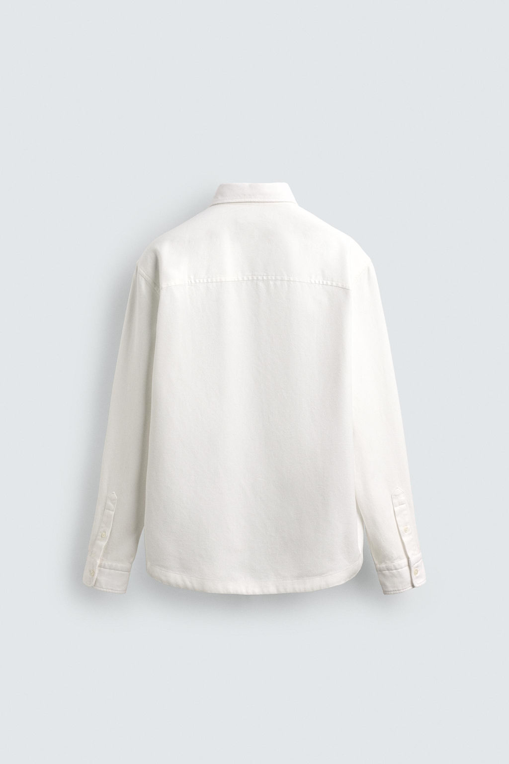 TEXTURED SHIRT WITH POCKET - Zara фото 8