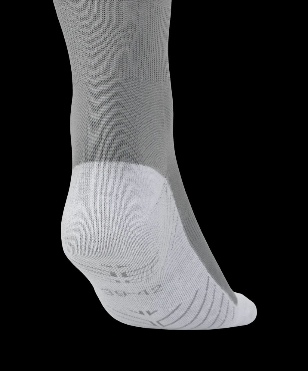 Гетры футбольные JOGEL CAMP ADVANCED SOCKS, серый/белый  фото 5