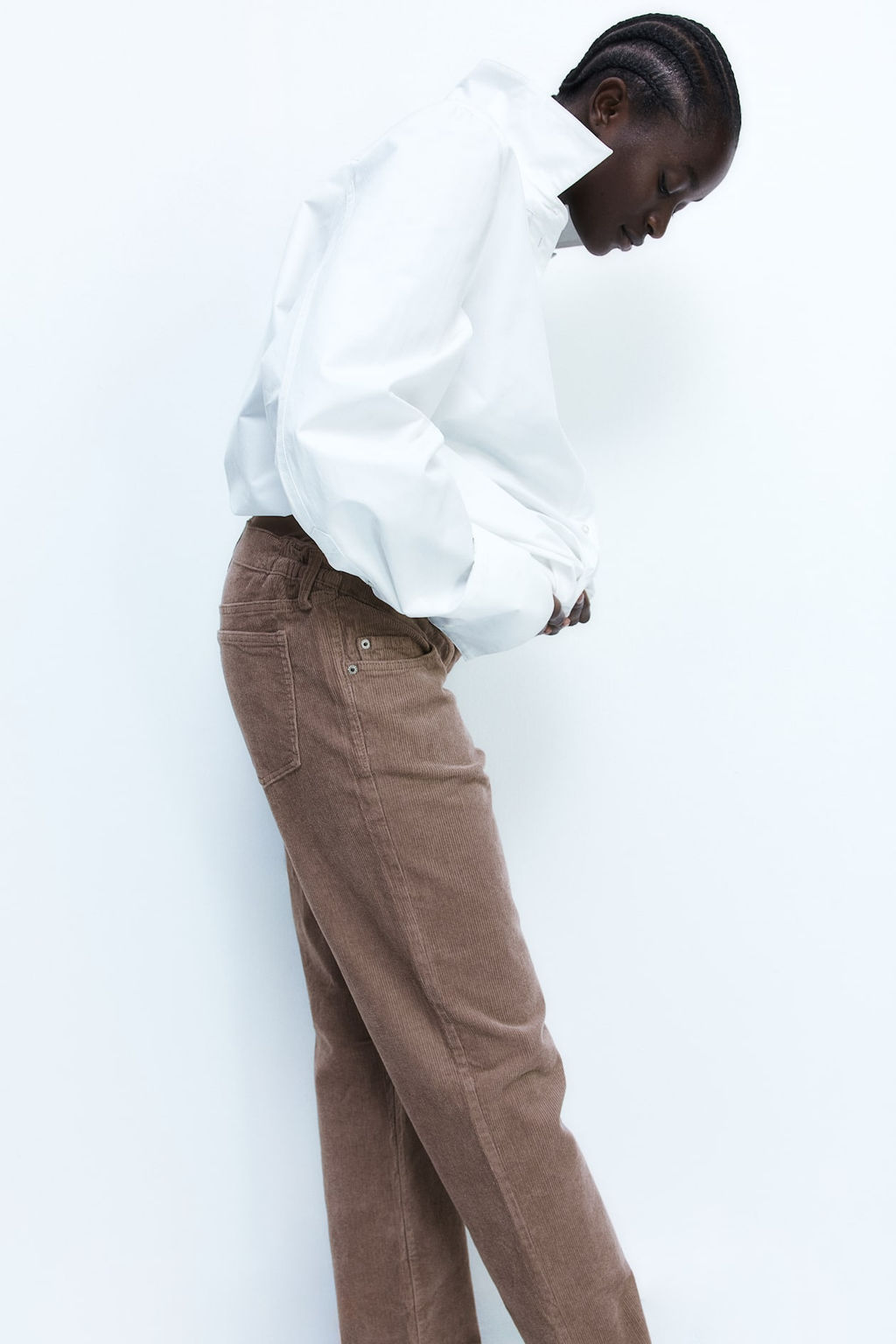 MAMA Pantalon de pana - H&m фото 3