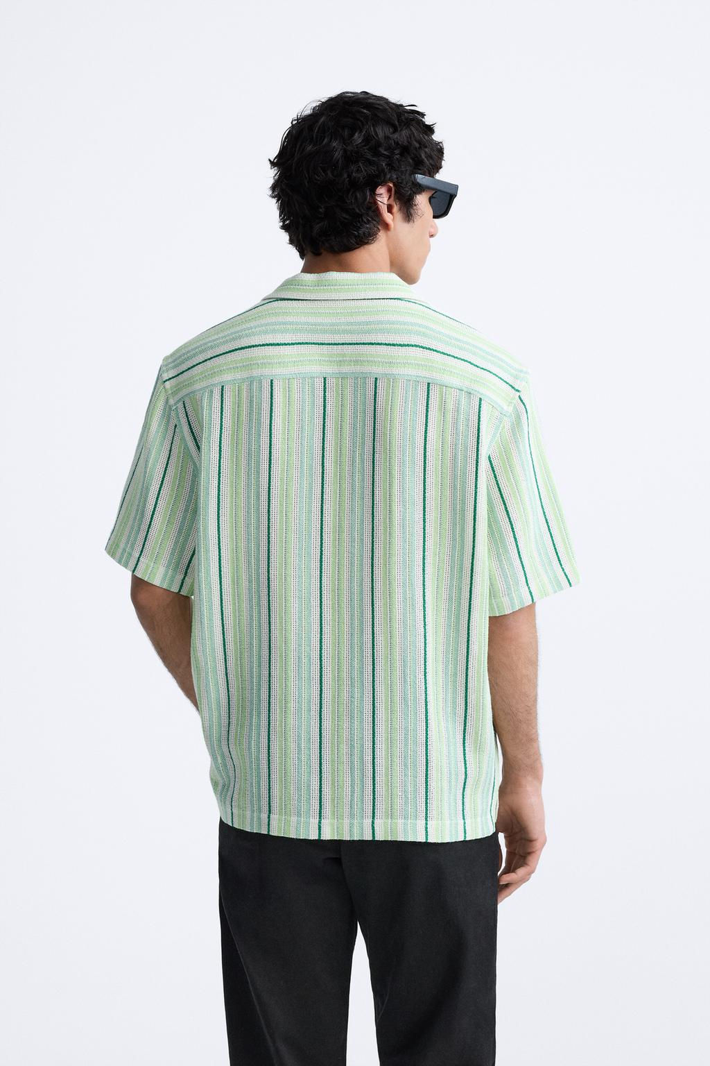 CIZGILI DOKULU GOMLEK - Zara фото 22