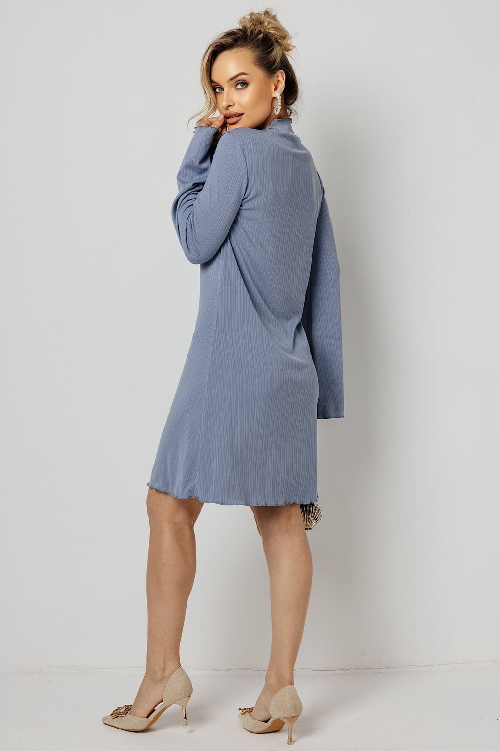 Платье женское 6167/03/Пыльно-голубой - Rise фото 4