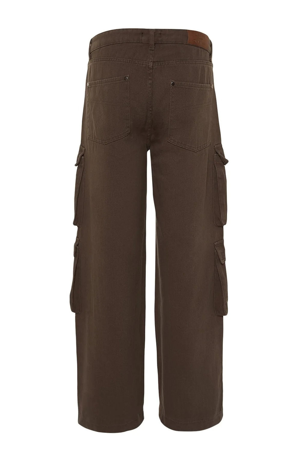 TRENDYOL MAN Limited Edition Kahverengi Premium Cepli Baggy Kargo Pantolon TMNSS23PL00036 - Trendyolmilla фото 13