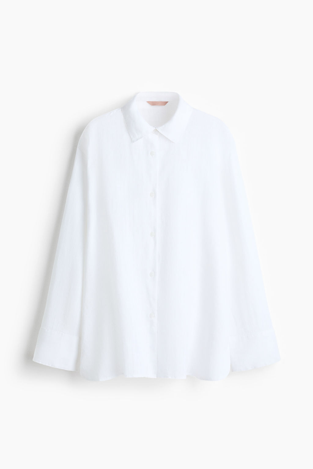 Camisa oversize de lino - H&m фото 2