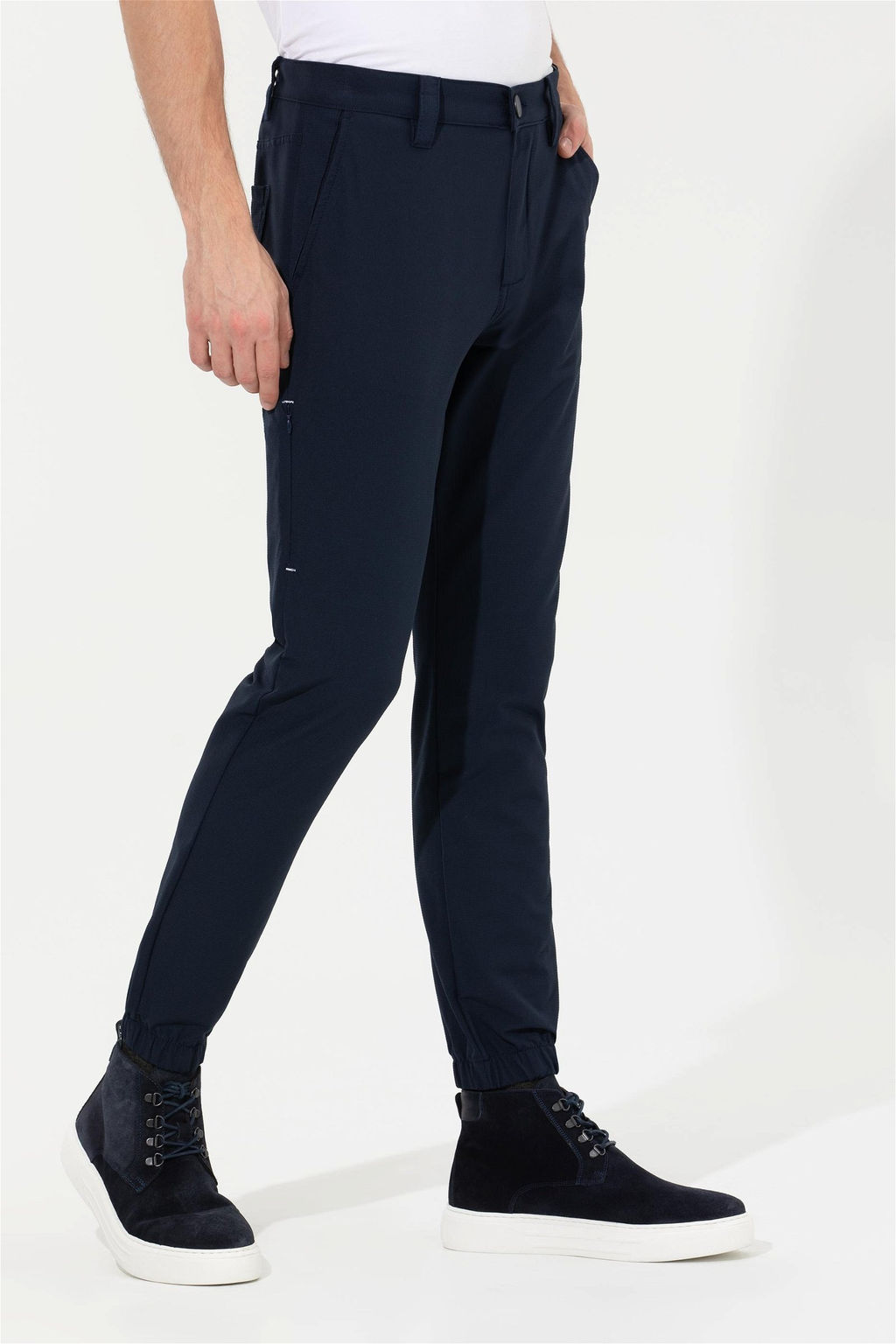 U. S. Polo Assn Мужские темно-синие брюки из плотной ткани - U.s. polo assn фото 9