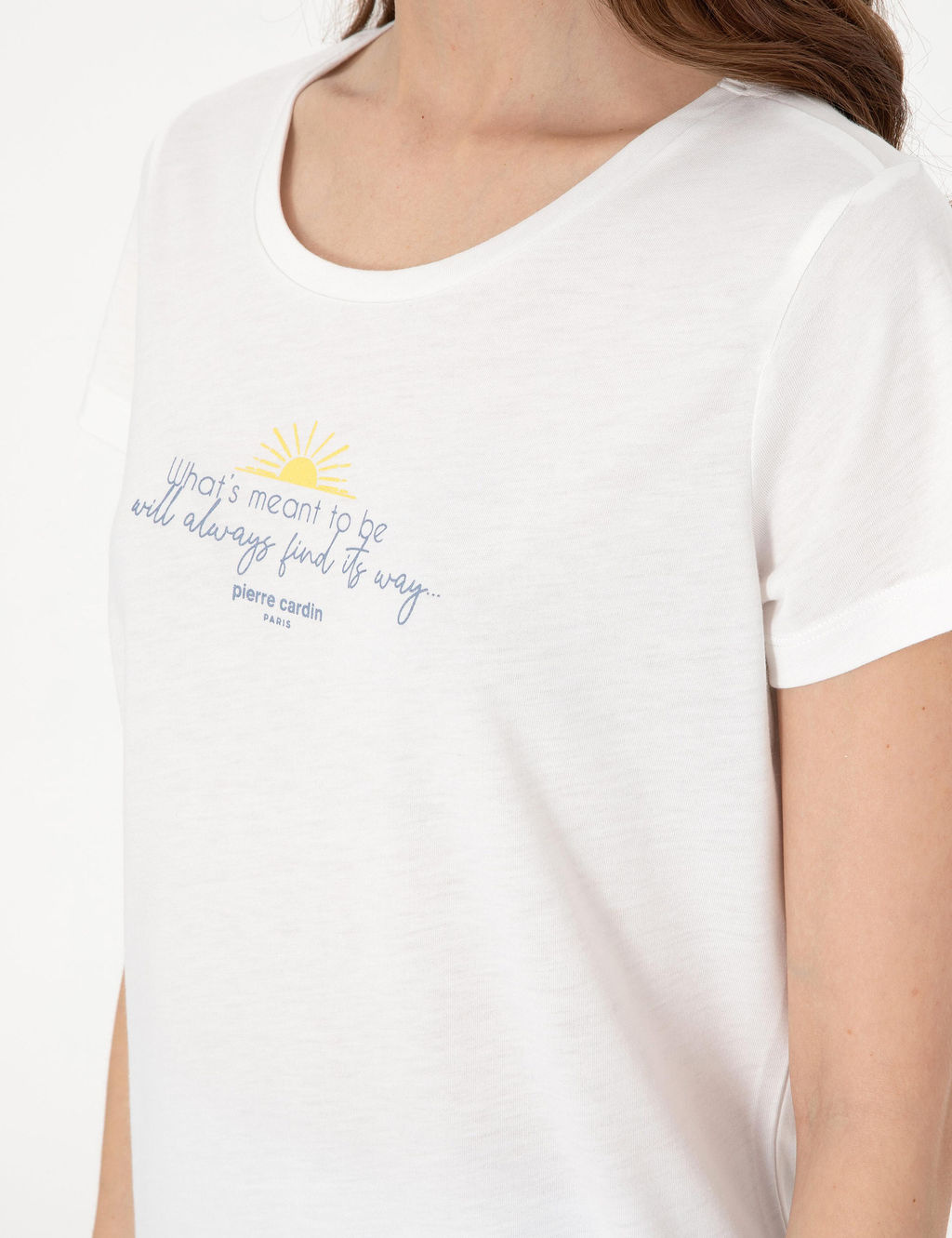 Beyaz K_sakollu Pijama Tak_m_ - Pierre cardin фото 7