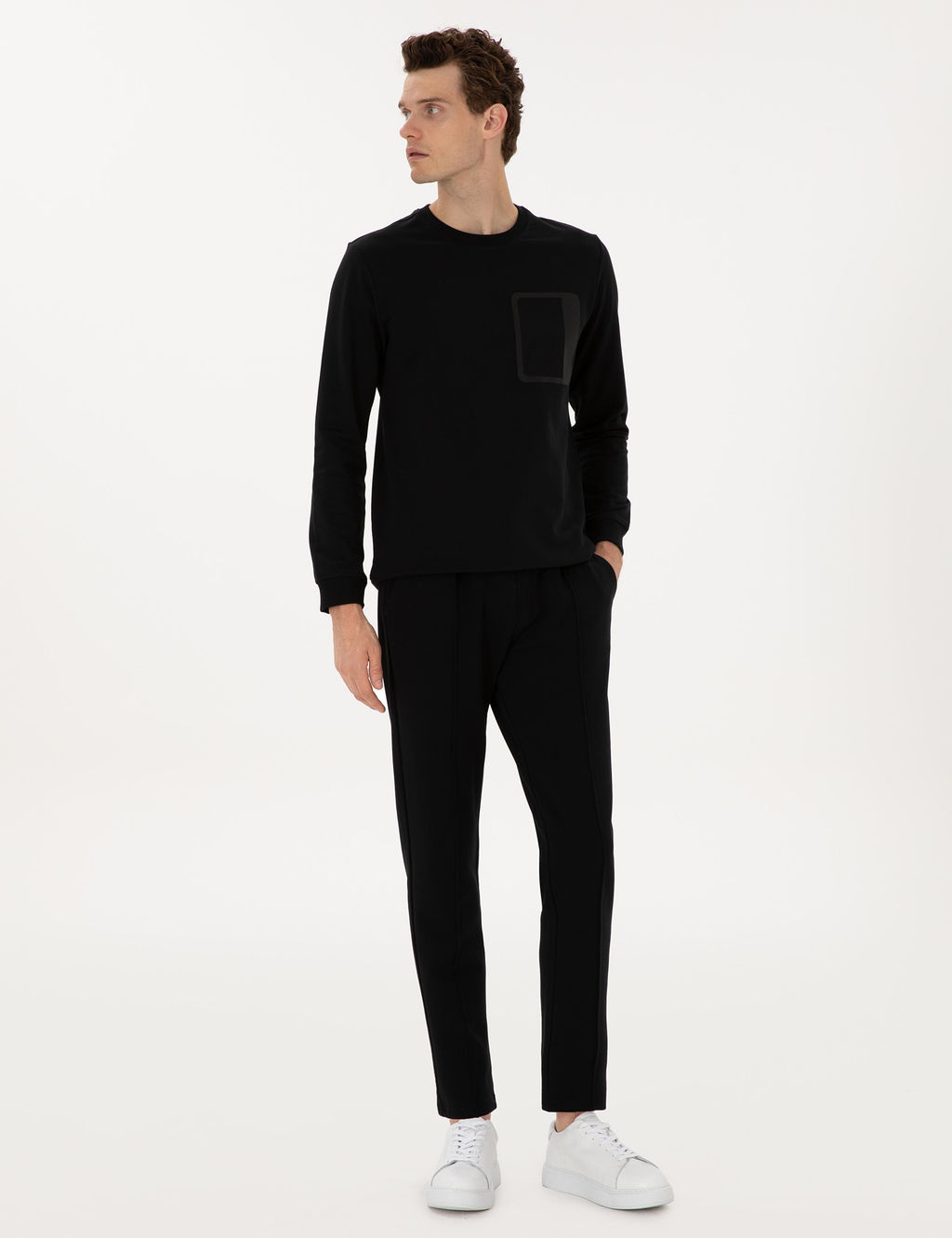 Siyah Slim Fit E_ofman Alt_ - Pierre cardin фото 3