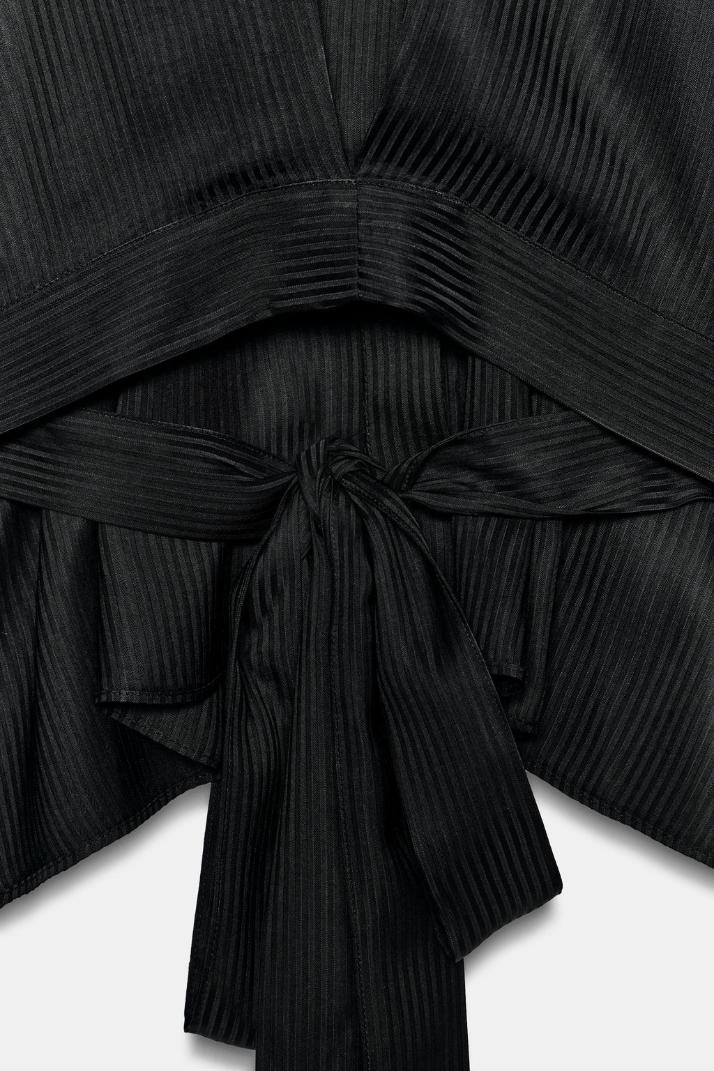 CAMISA CINTUR?N ZW COLLECTION / Negro - Zara фото 9