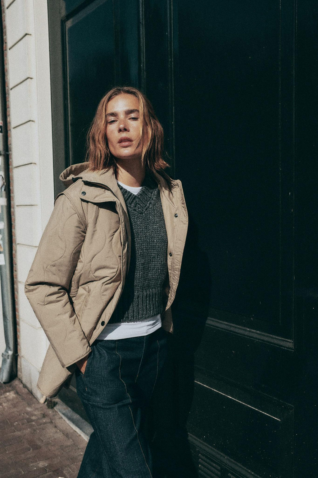 WATER REPELLENT HOODED PADDED JACKET - Zara фото 4