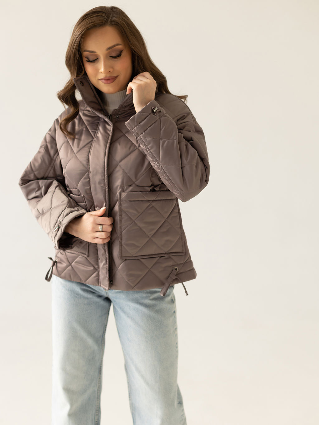 Куртка женская демисезонная 24835 (графит) - Kankan фото 29