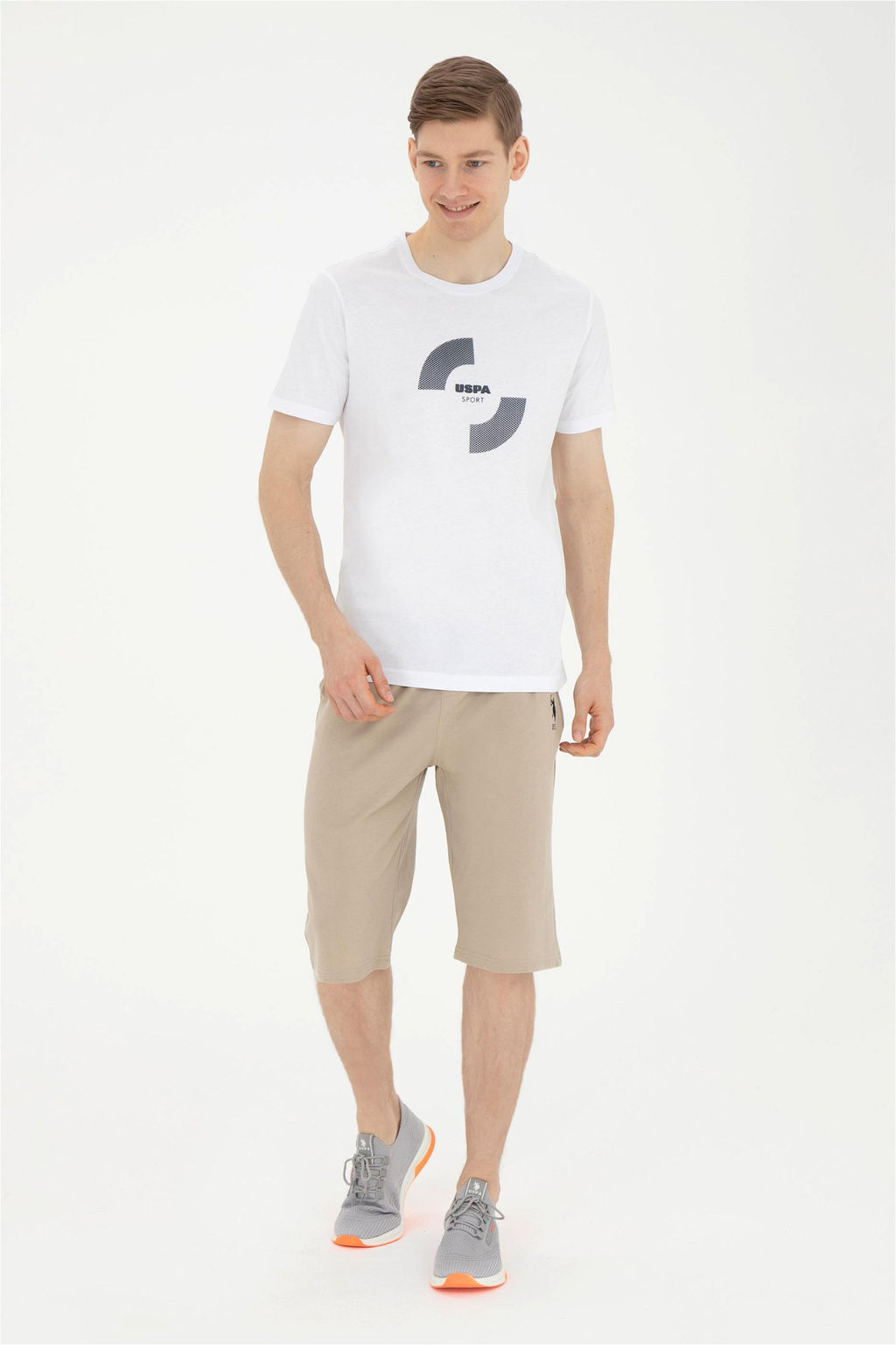 Мужская белая футболка - U.s. polo assn фото 4