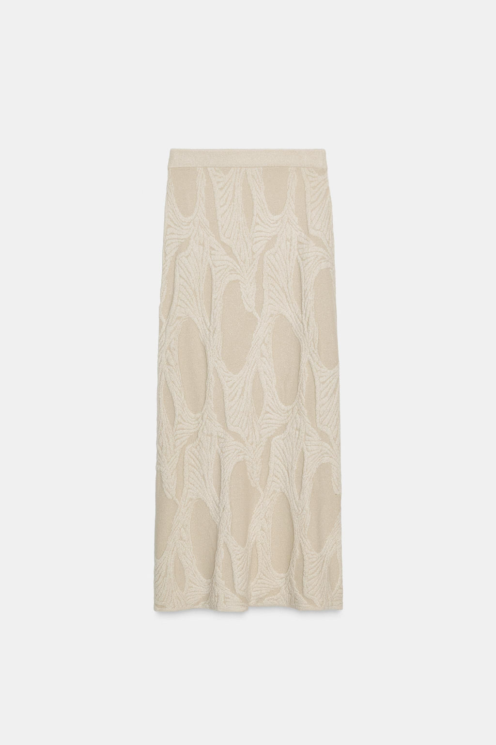 JACQUARD MIDI SKIRT - Zara фото 4